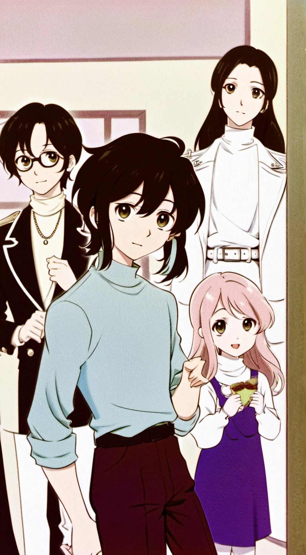 ai character: Children  background