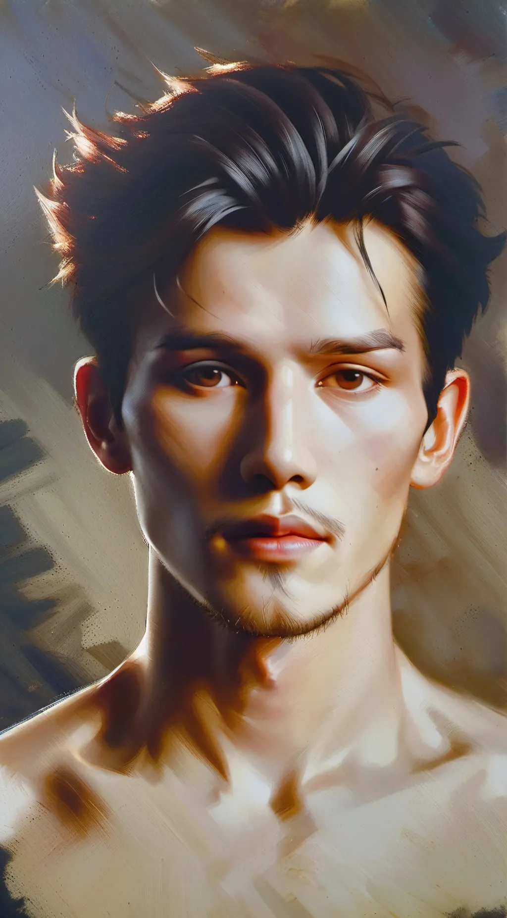 ai character: mark background