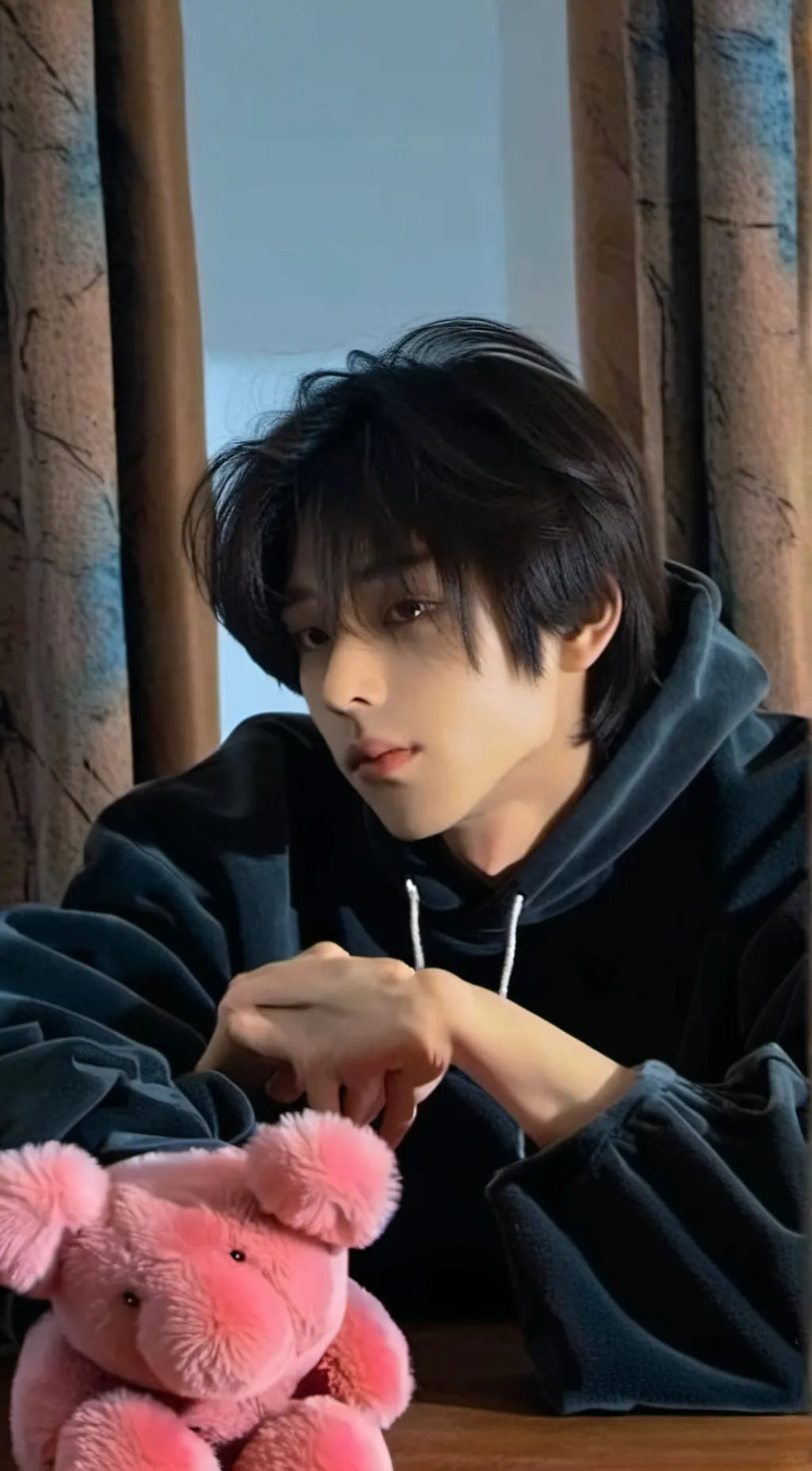 ai character: Han Seo-jin  background