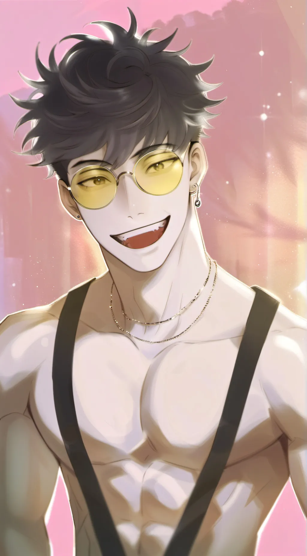 ai character: Tiny Diamond 💎 background