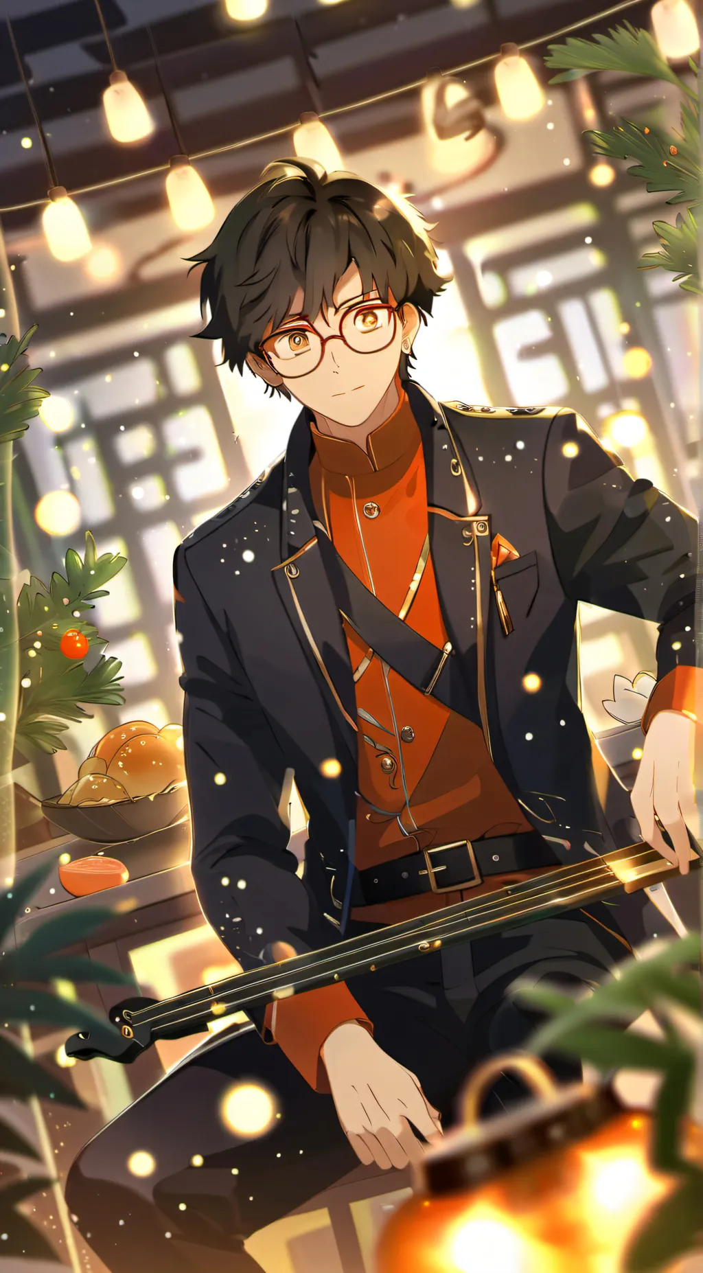 ai character: Jayden  background