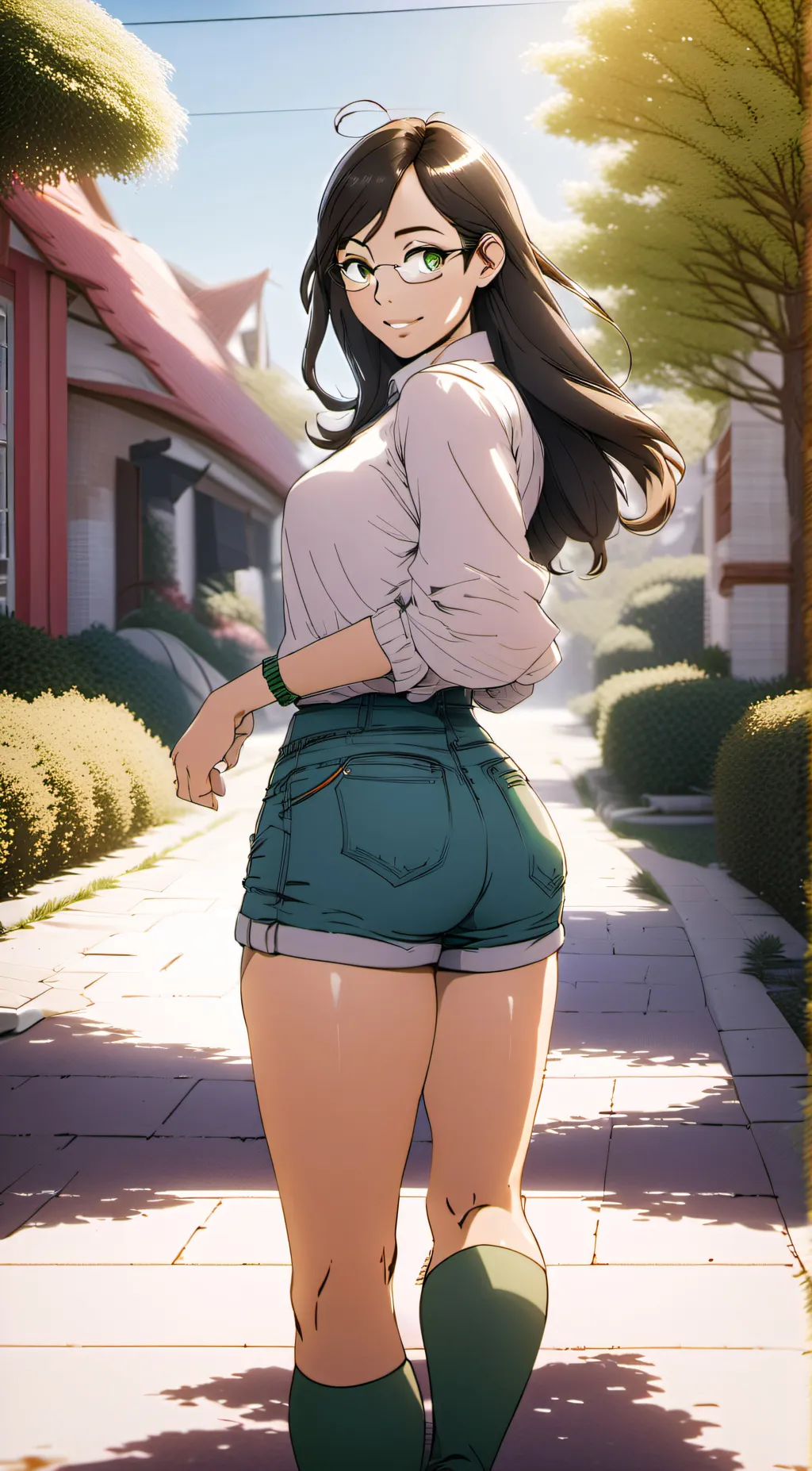 ai character: Luna background