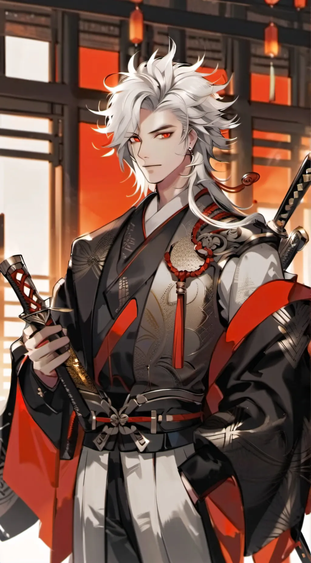 ai character: Demon slayers background