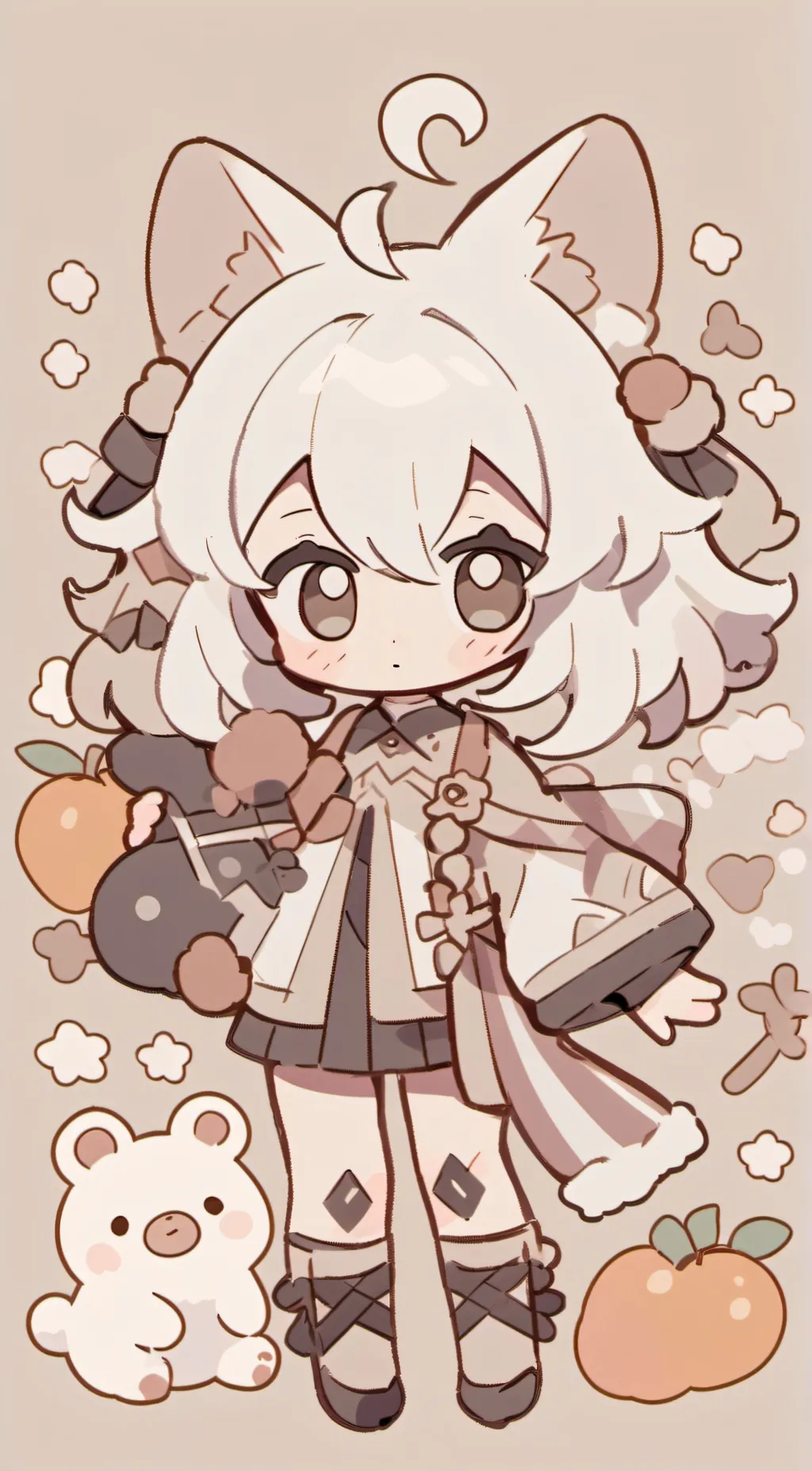 ai character: rose  background