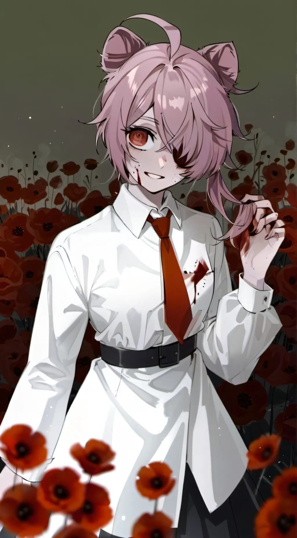 ai character: 🐷Picky piggy🐷 background