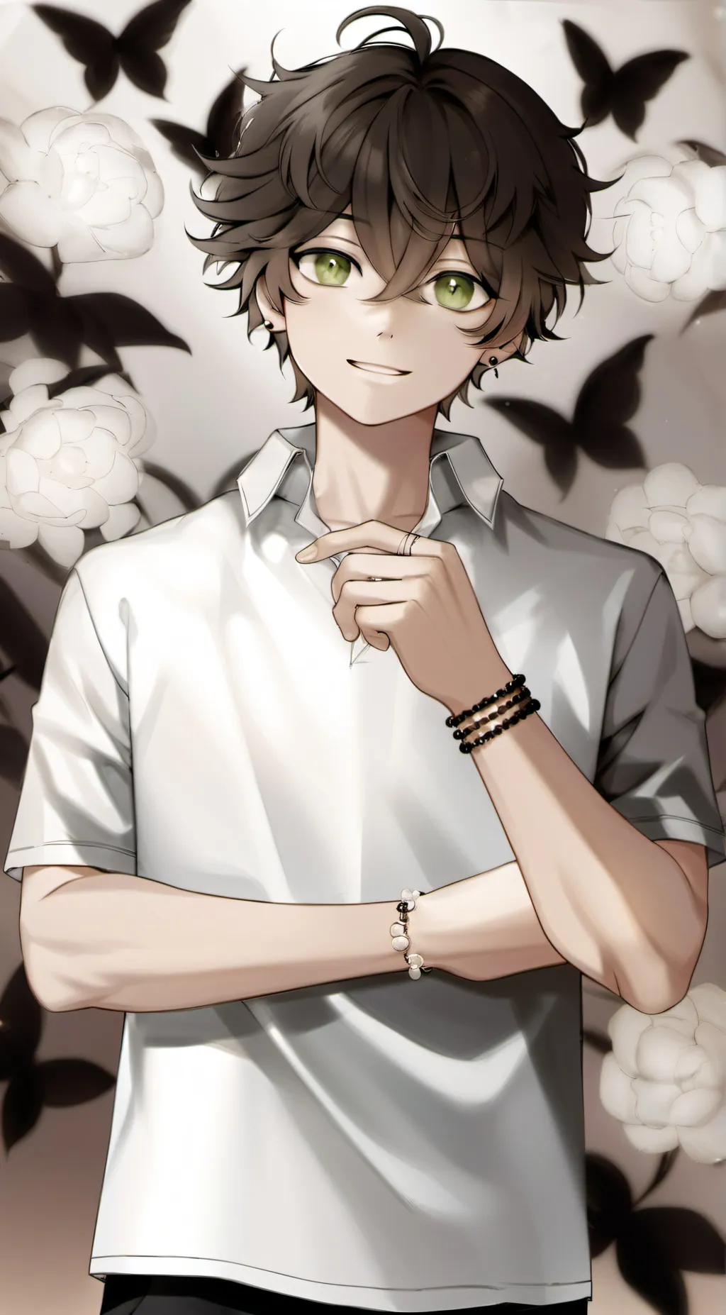 ai character: Derek background