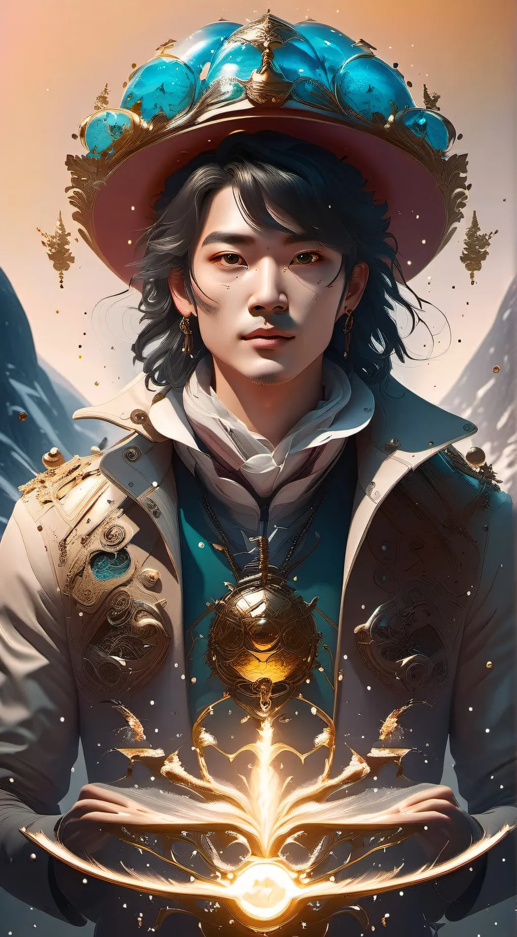 ai character: Tpot background