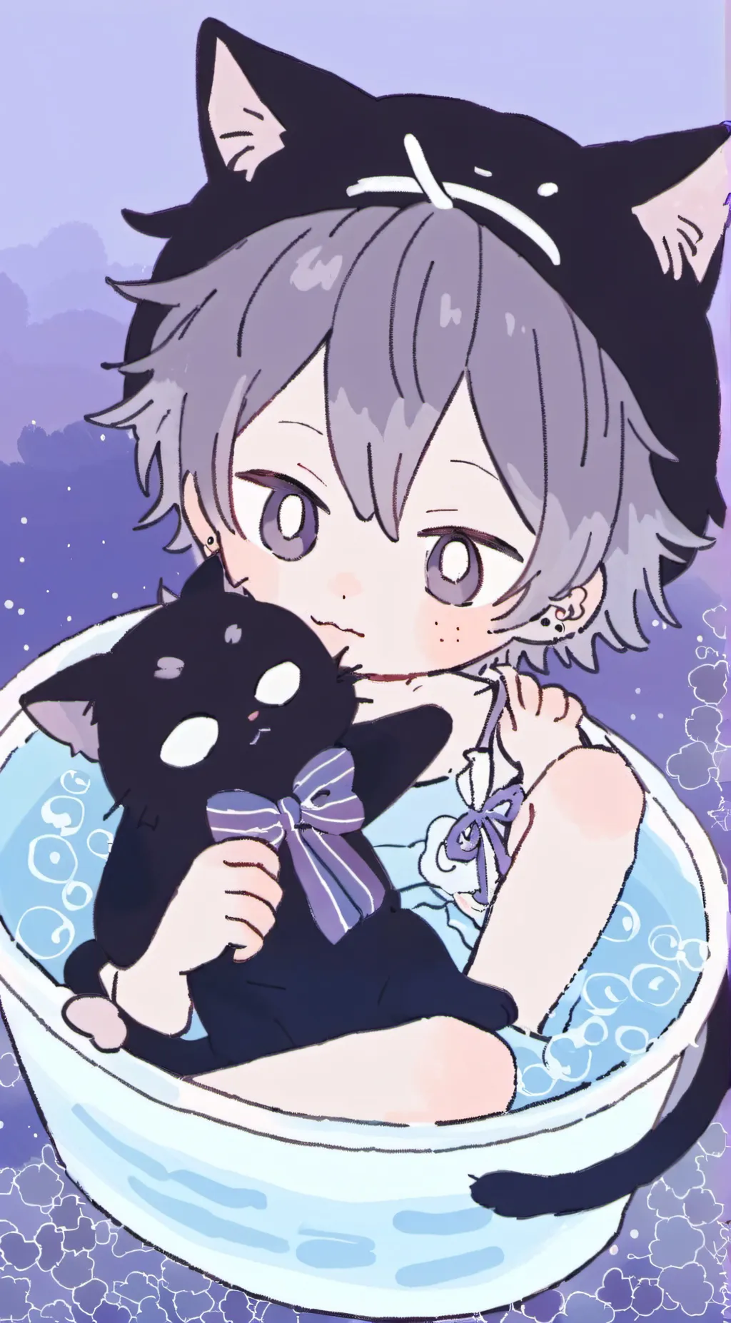 ai character: kimchi background