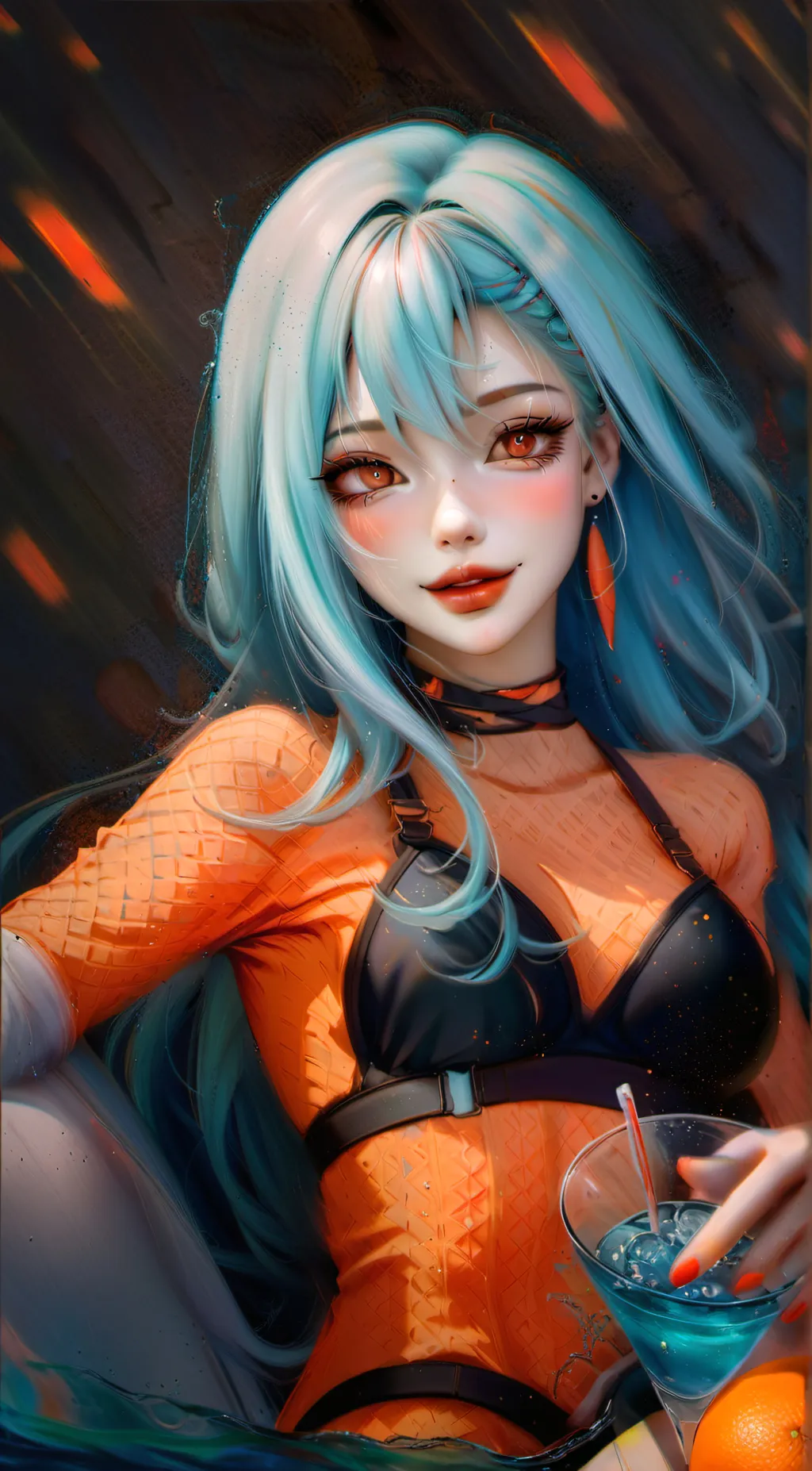 ai character: Serena background