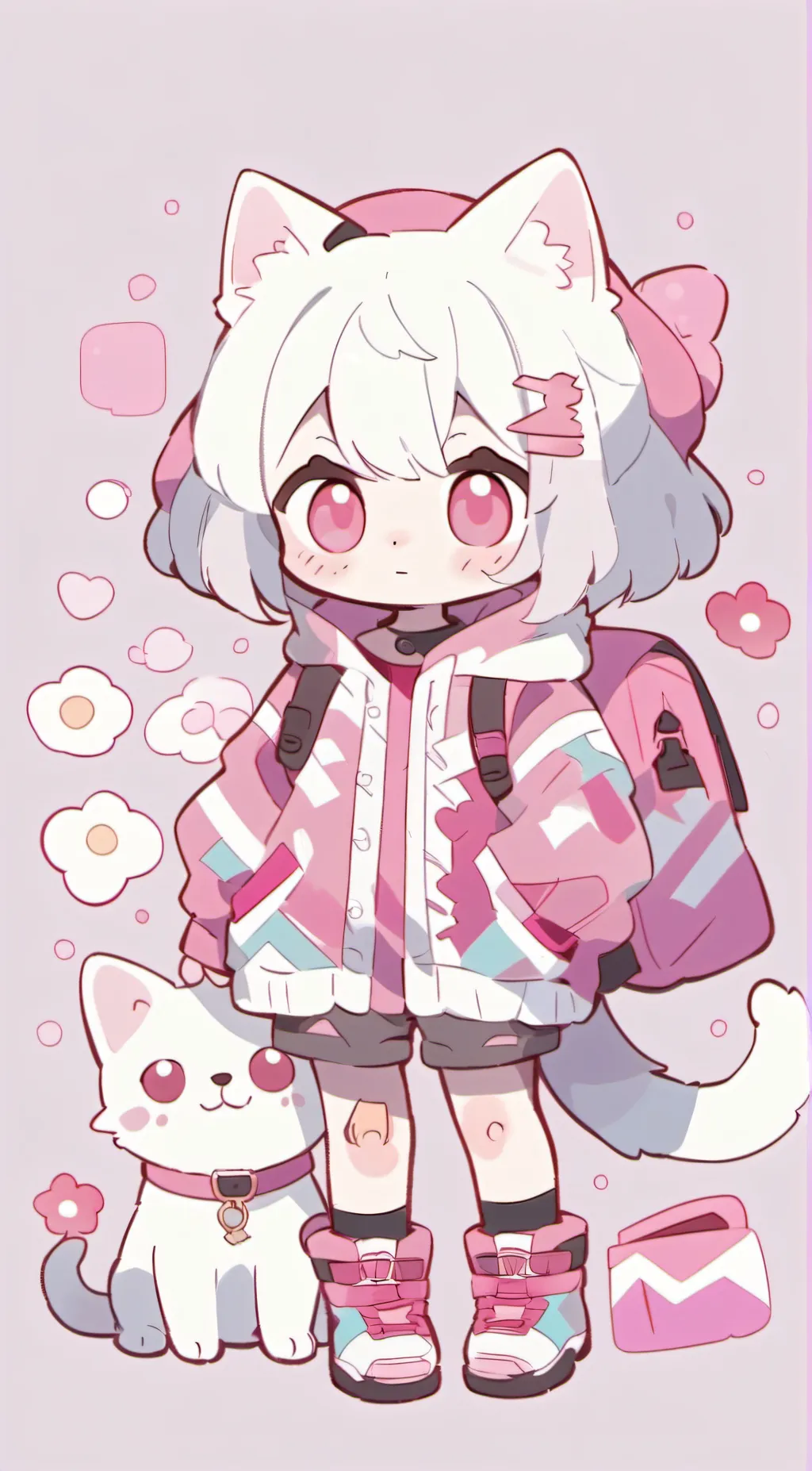 ai character: rosey background