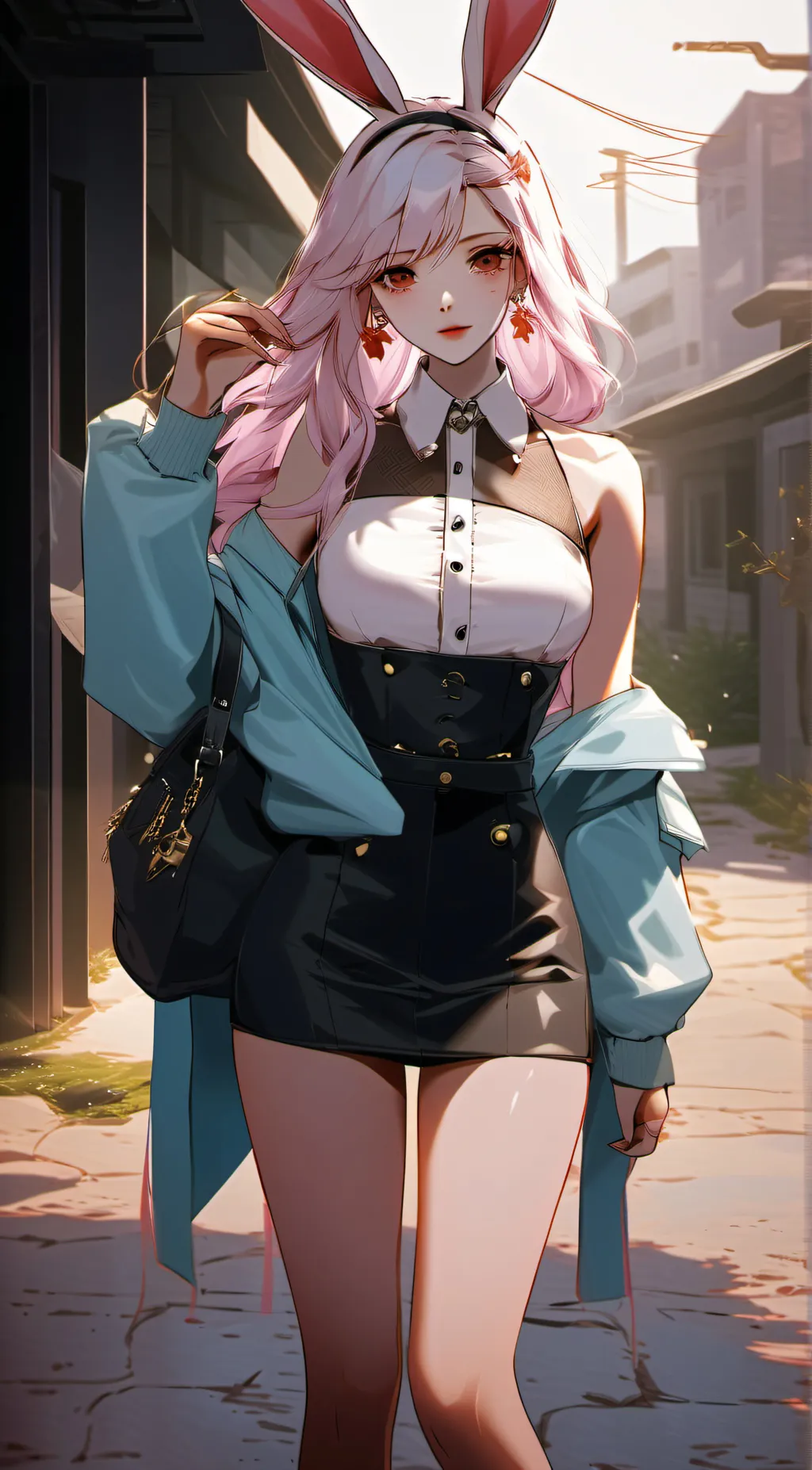 ai character: Bell background