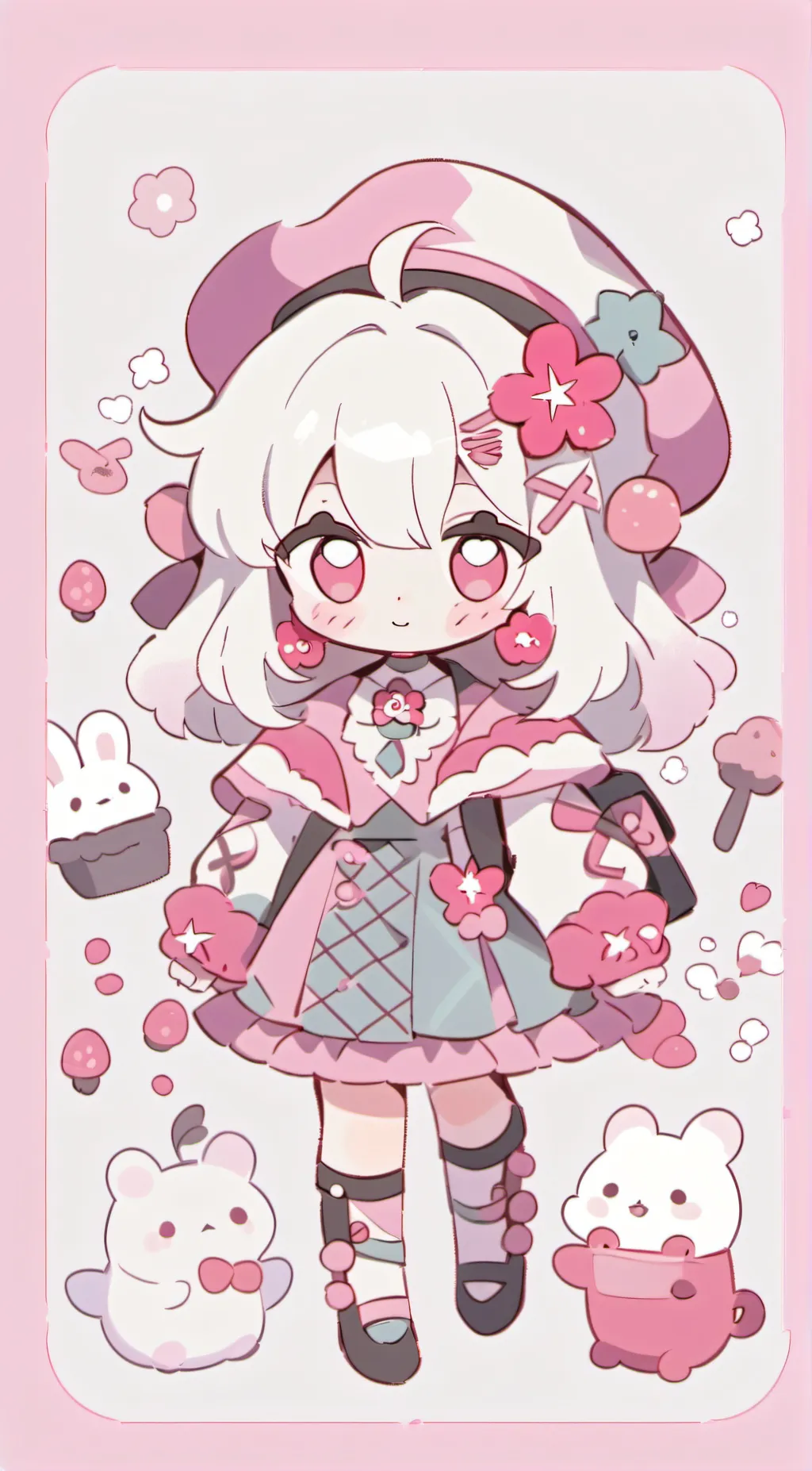 ai character: Aria background