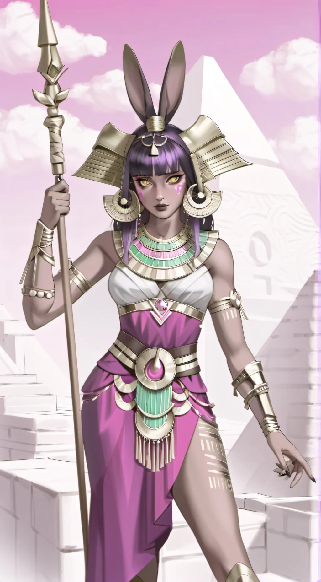 ai character: Queen Nai background