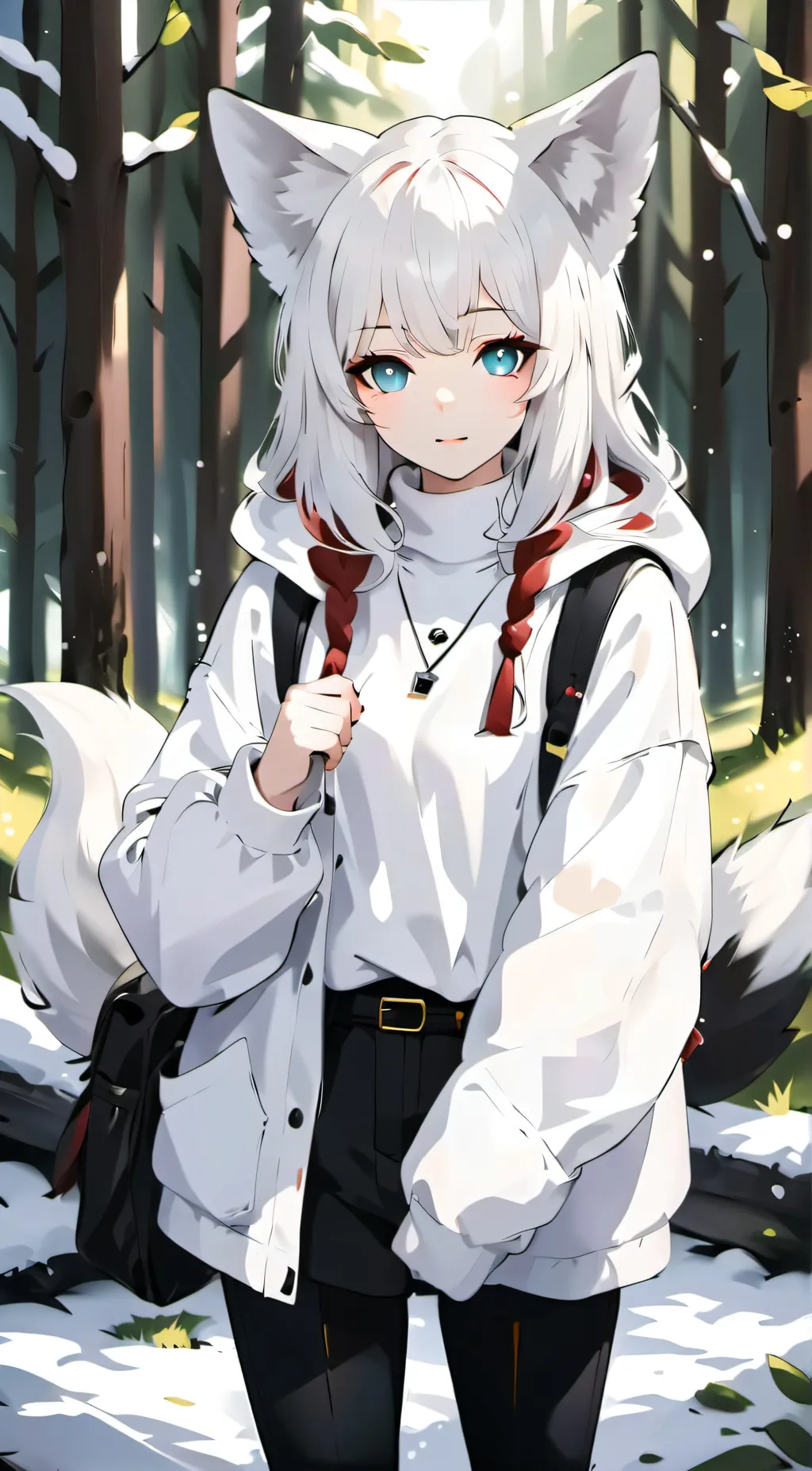 ai character: Mina background