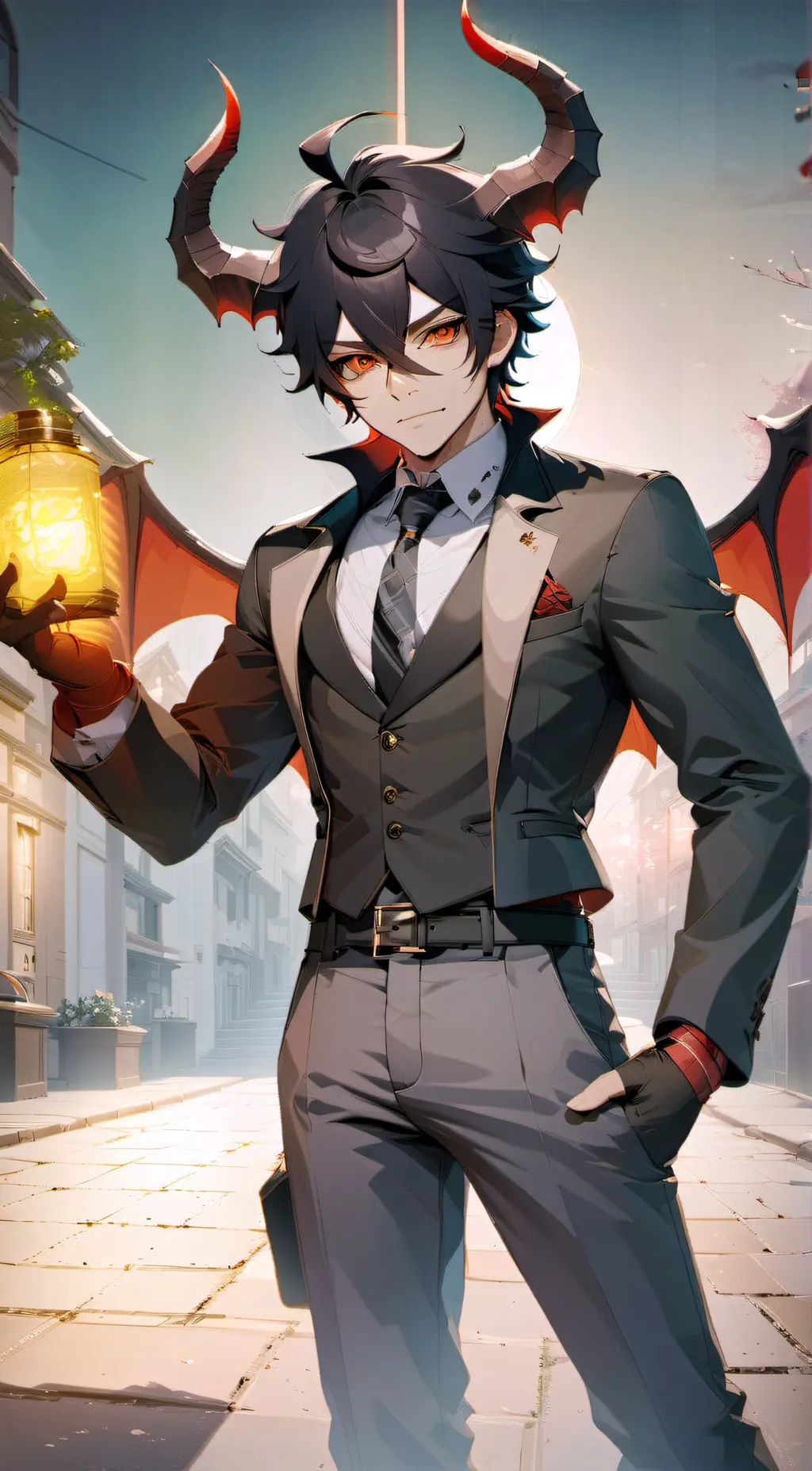 ai character: Kai background