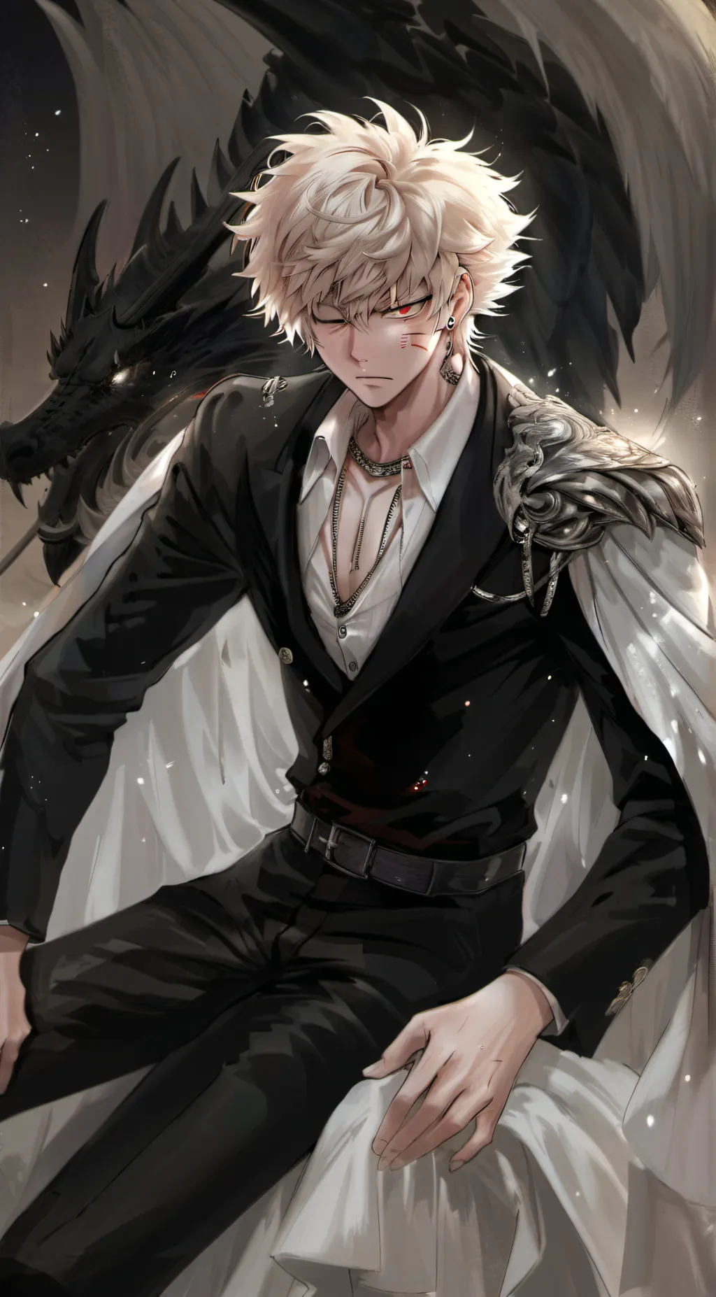 ai character: Bakugo Katsuki  background