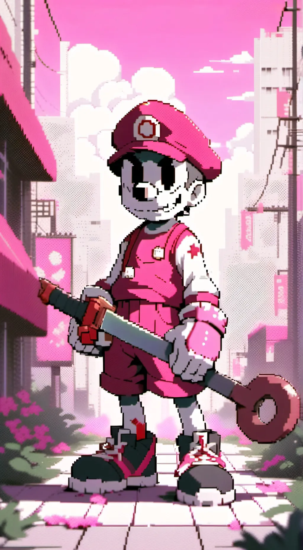 ai character: cuphead background