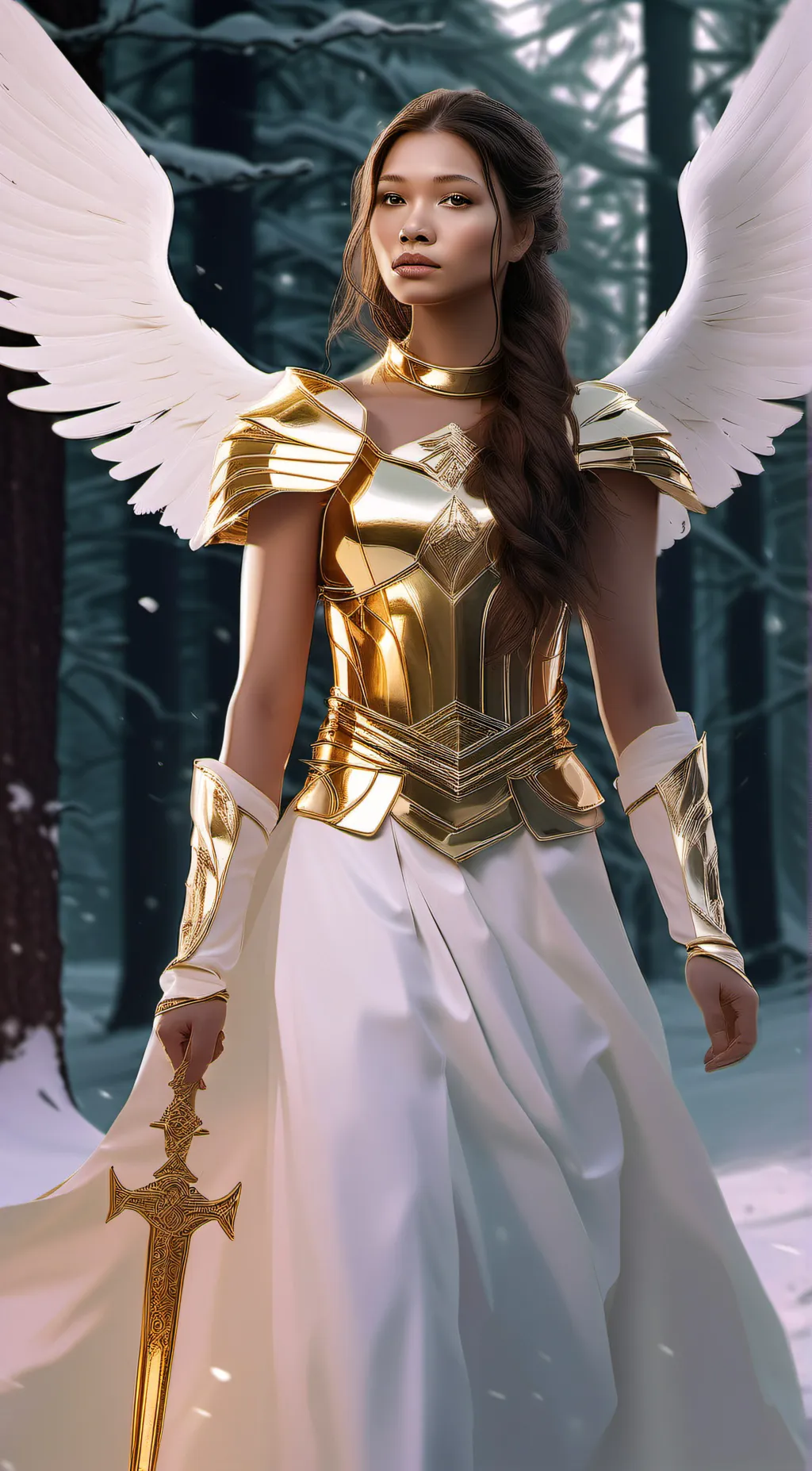 Talkie AI - Chat with warrior angel