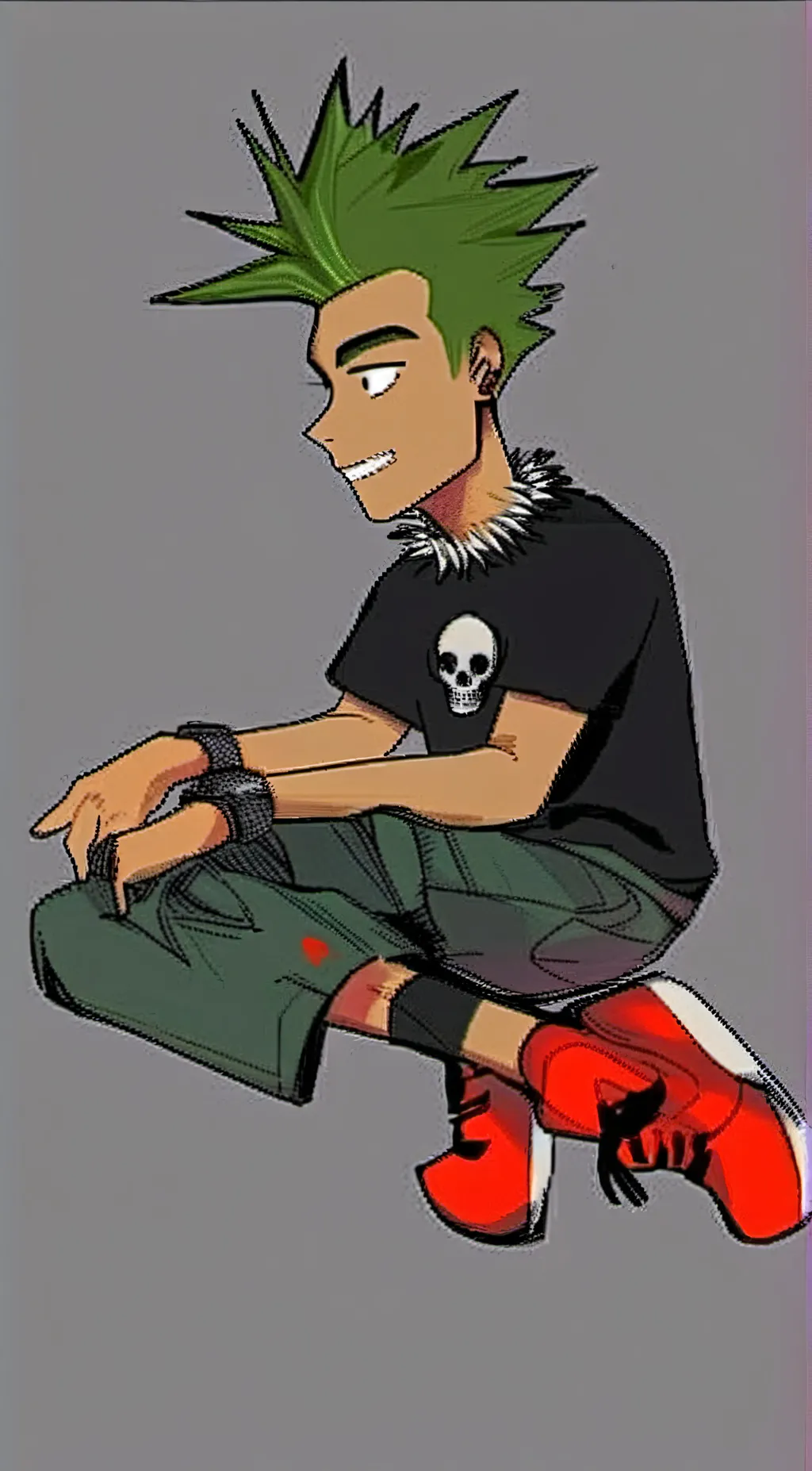 ai character: Duncan ☢︎︎ 𝓉𝒹 background