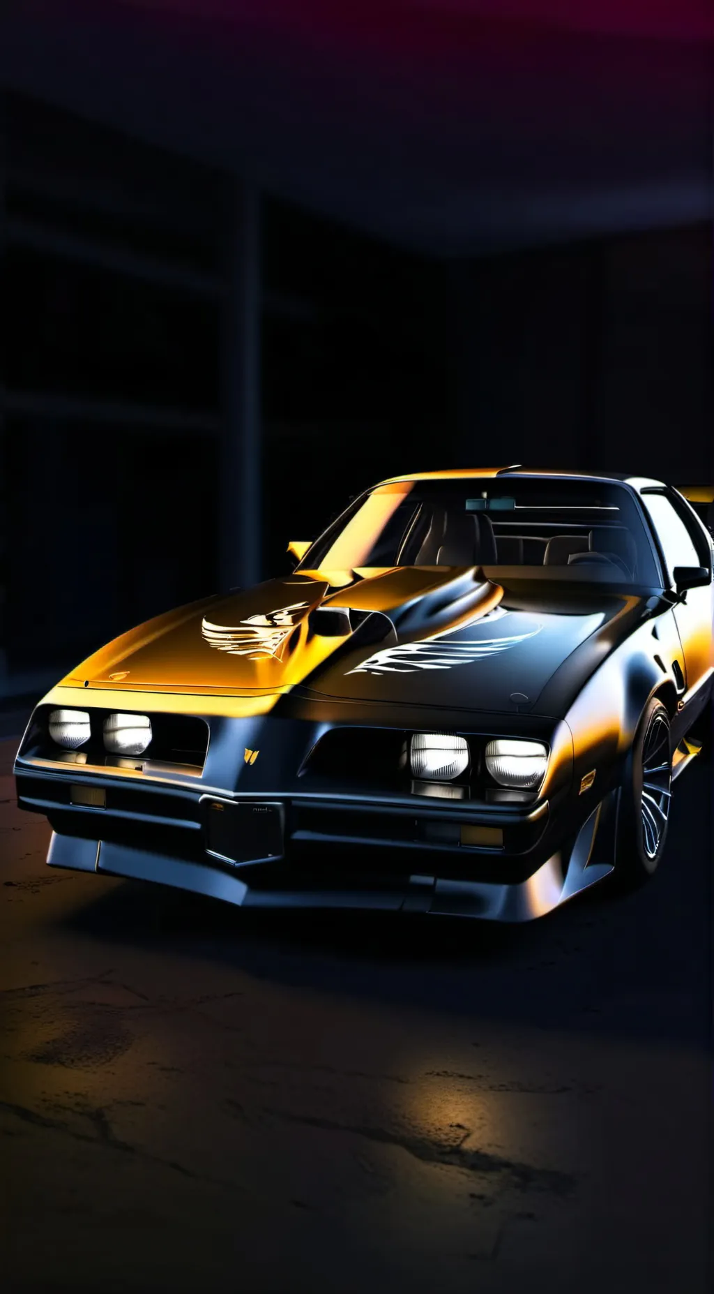 ai character: KARR background