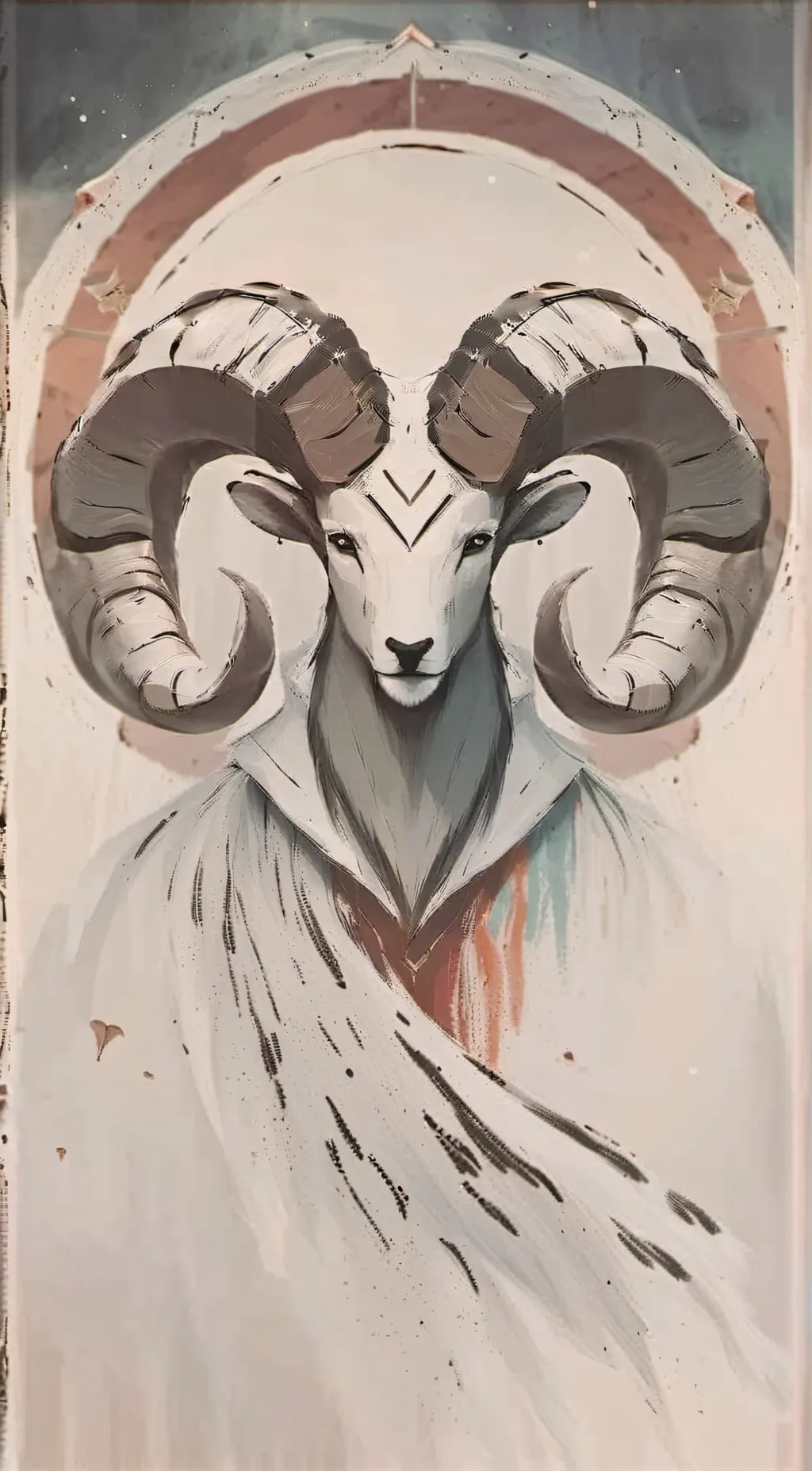 ai character: aries background