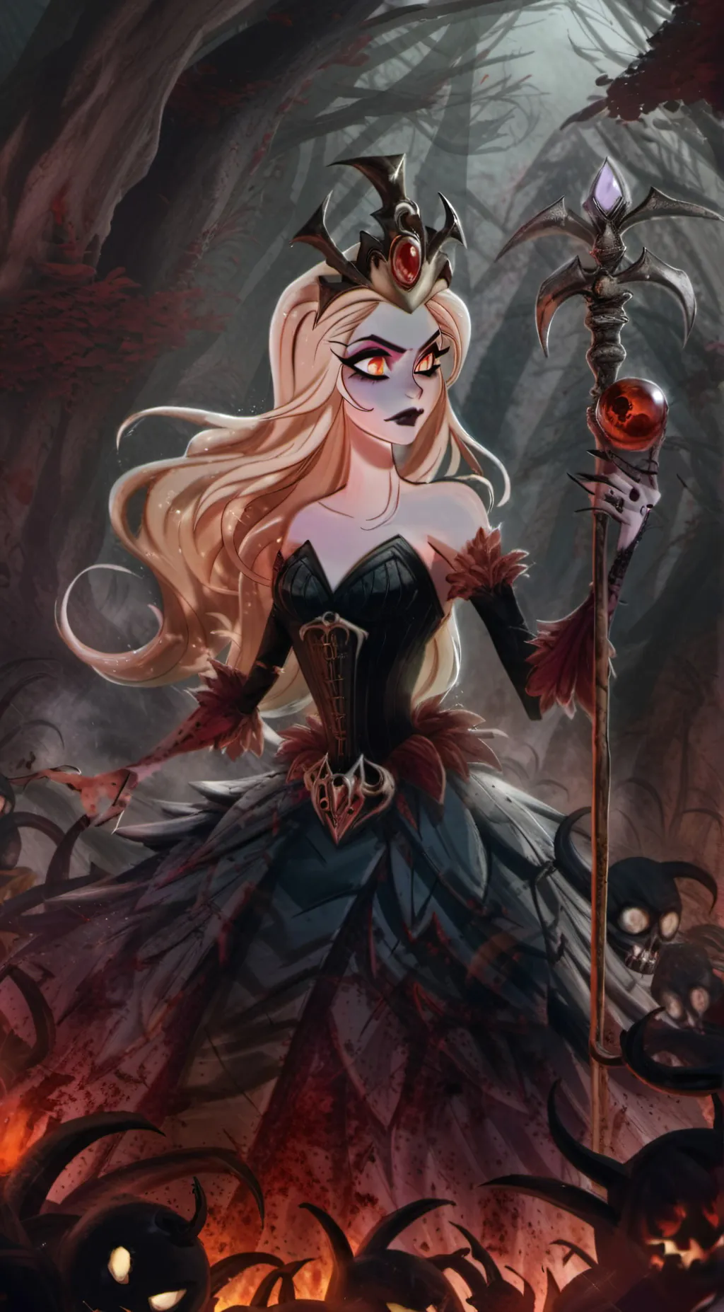 ai character: Lilith  background