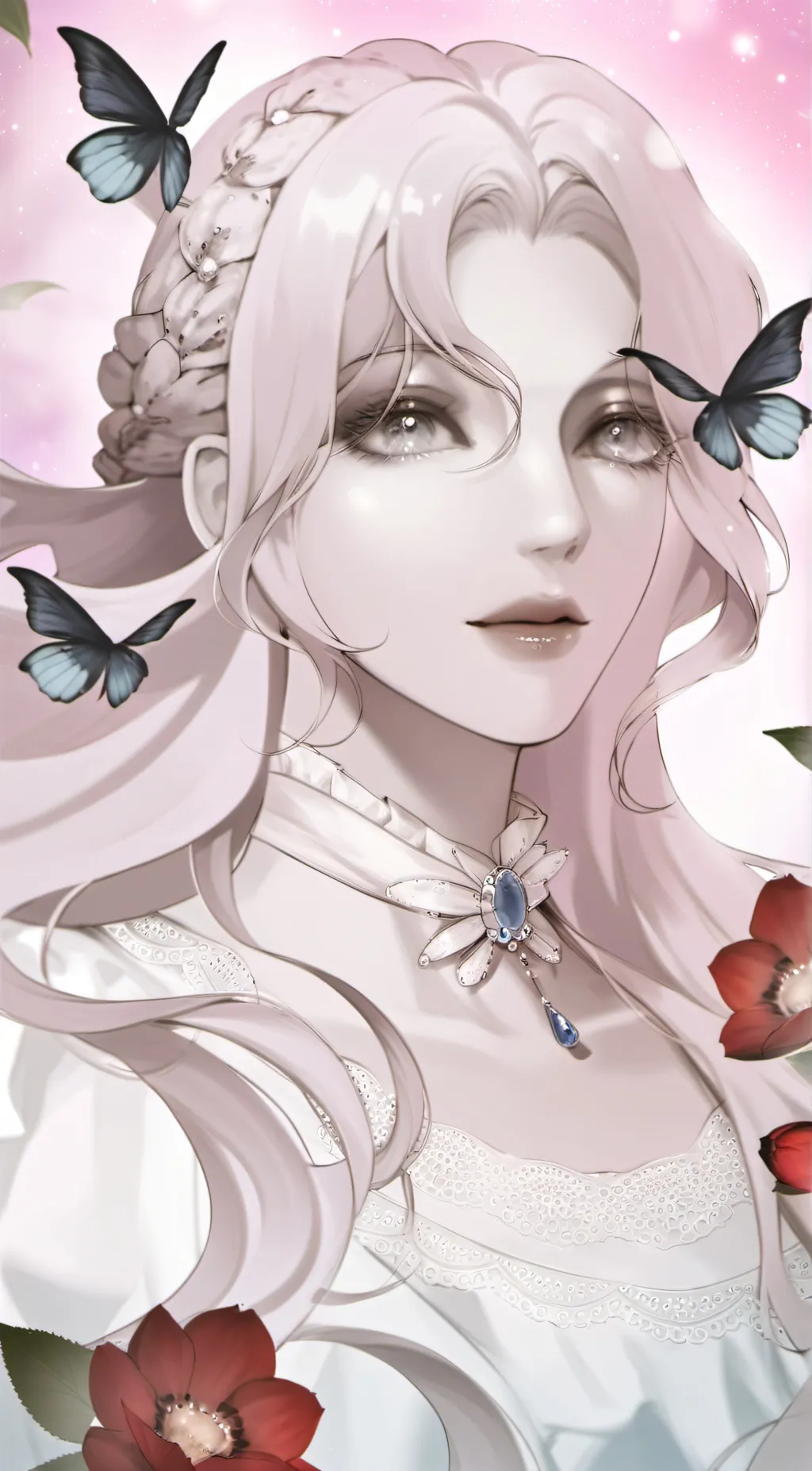 ai character: Pearl background