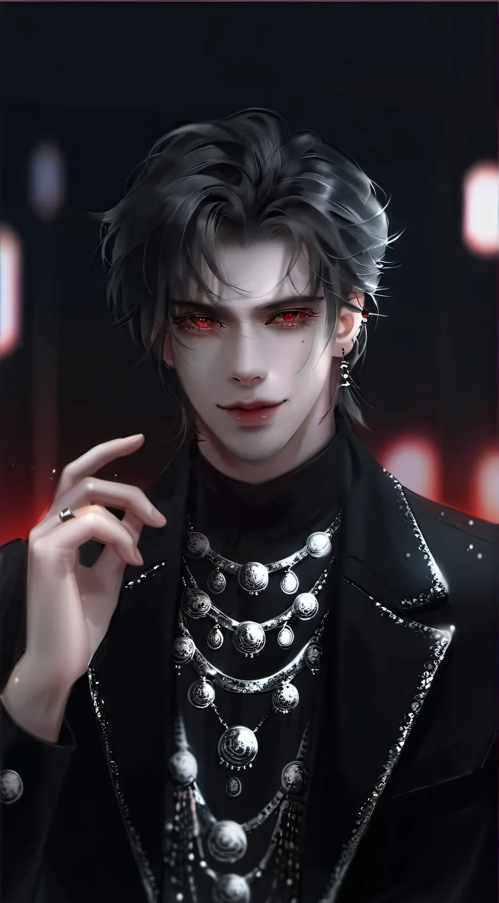 ai character: Max background