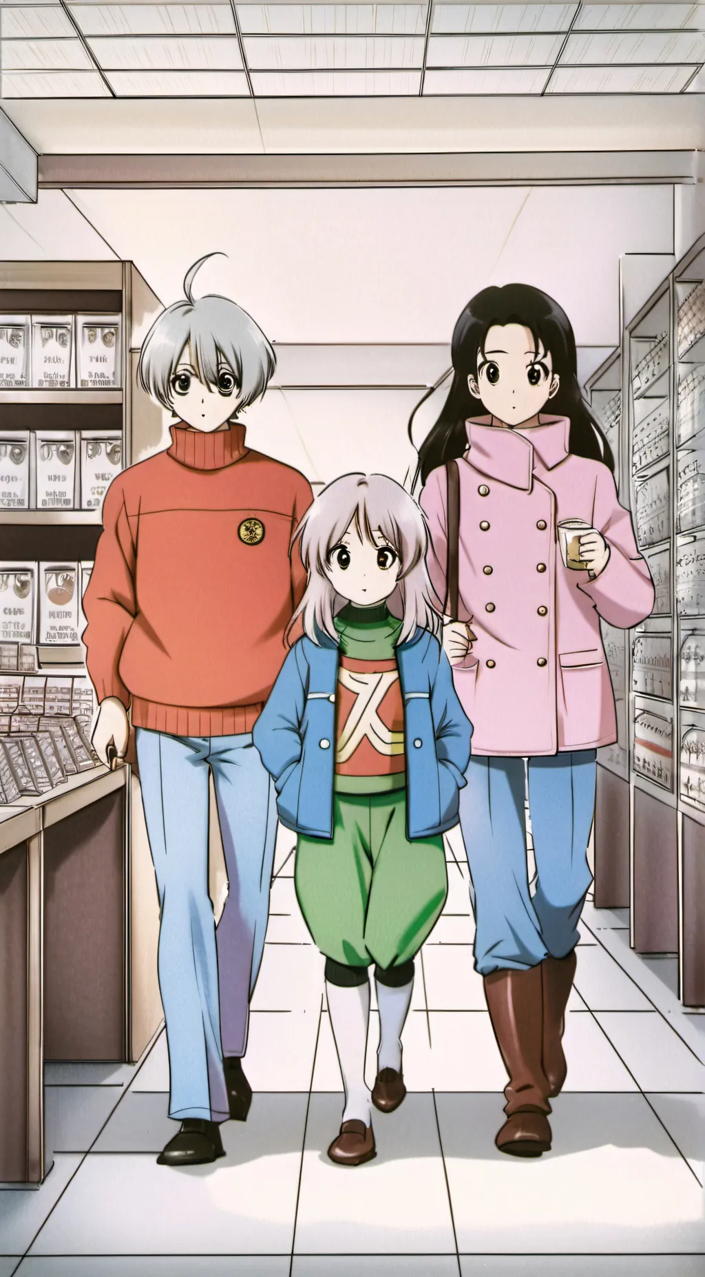 ai character: Children  background