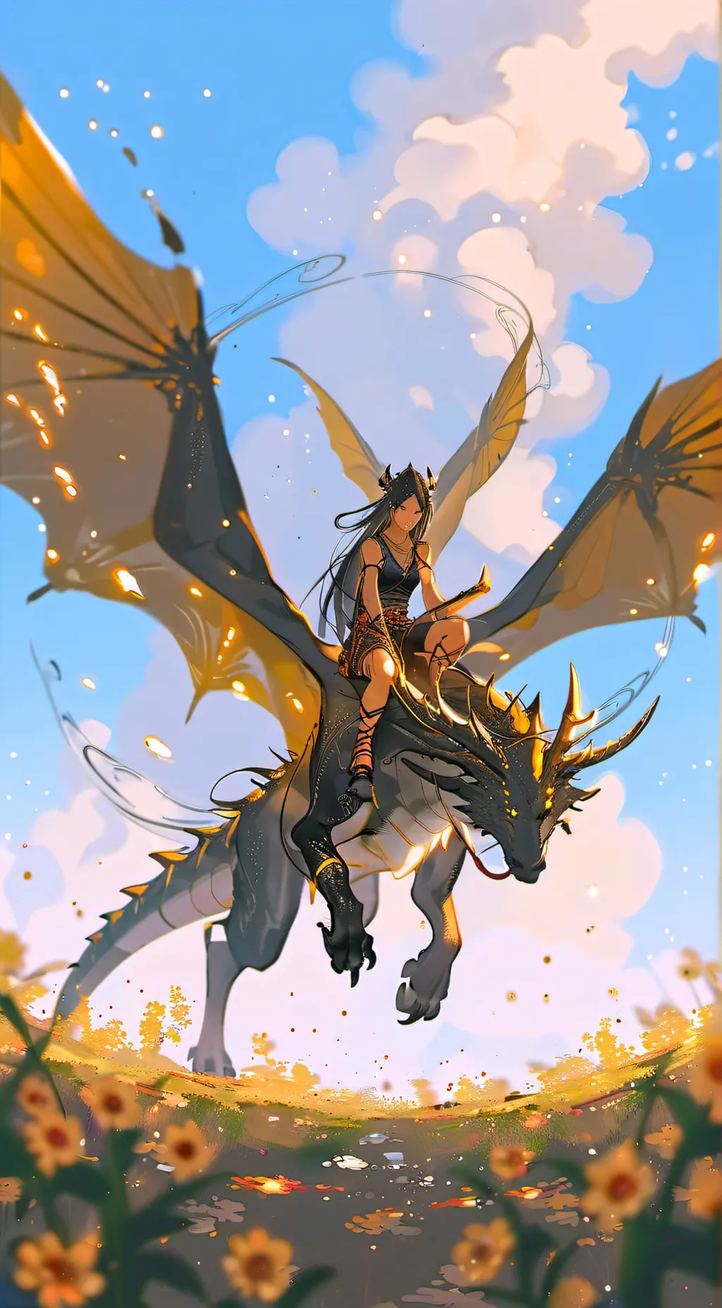 ai character: Lilly and Hope background