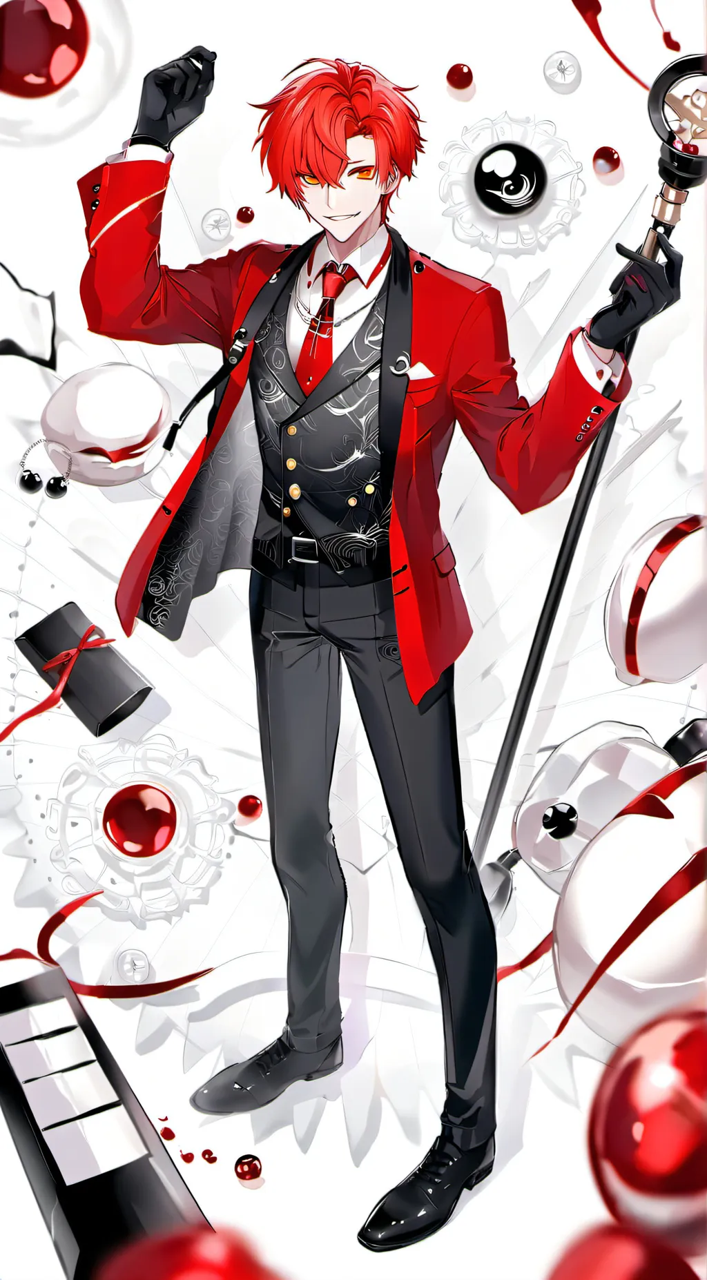 ai character: Alastor. background