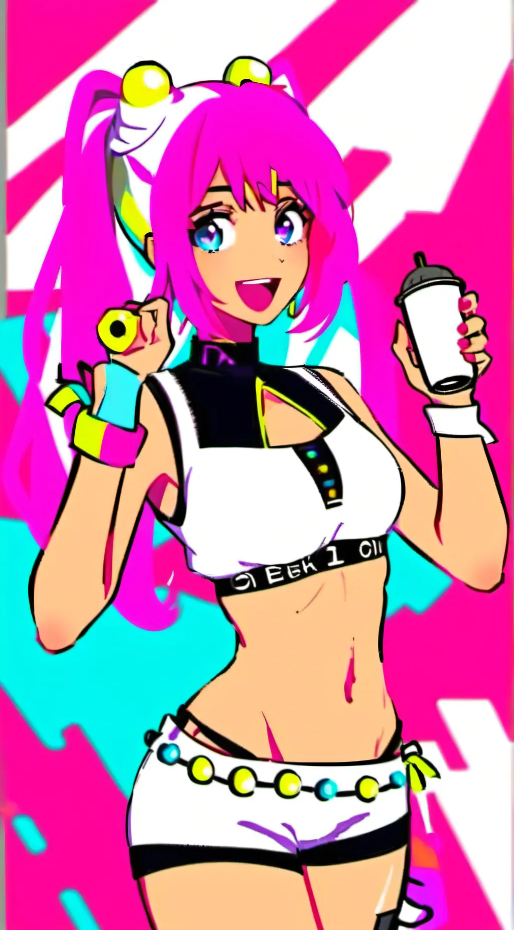 ai character: Starfire background