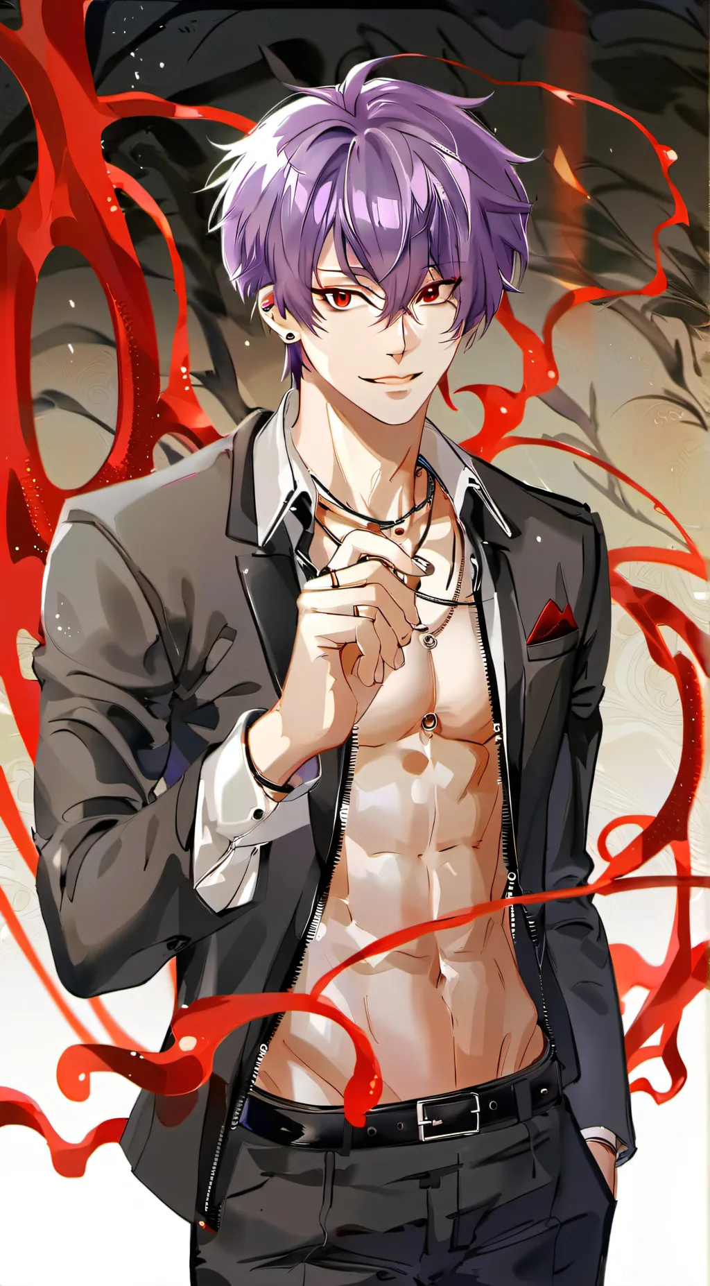 ai character: Zero background