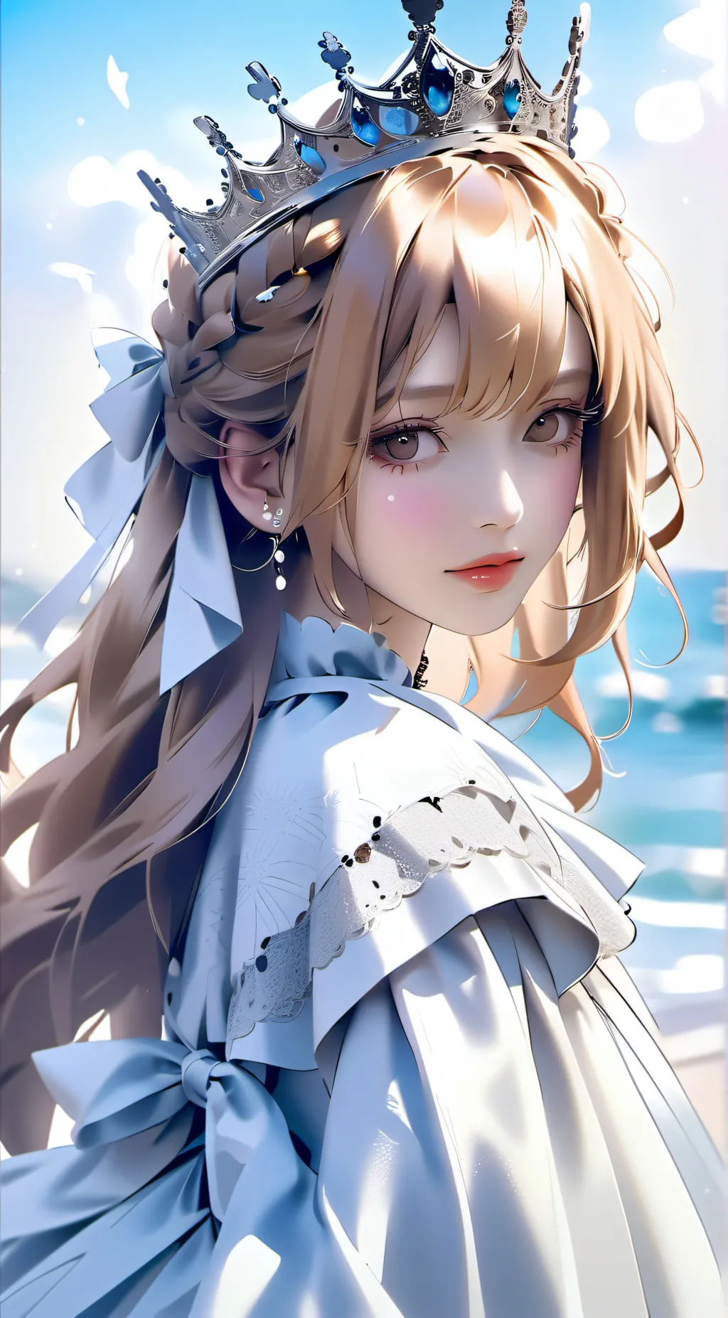 ai character: Vivien  background