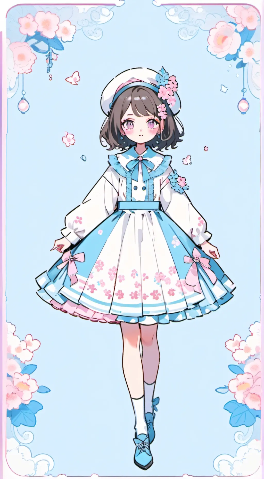 ai character: helen Keller background