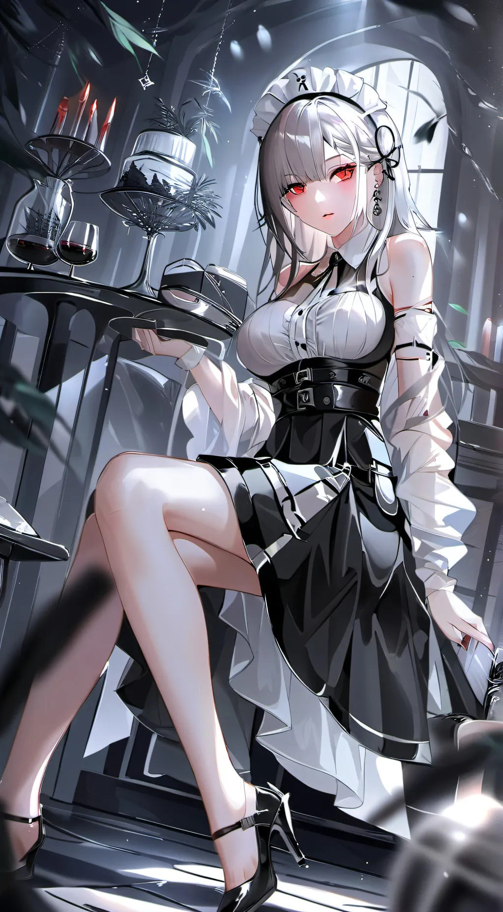 ai character: Ashley background