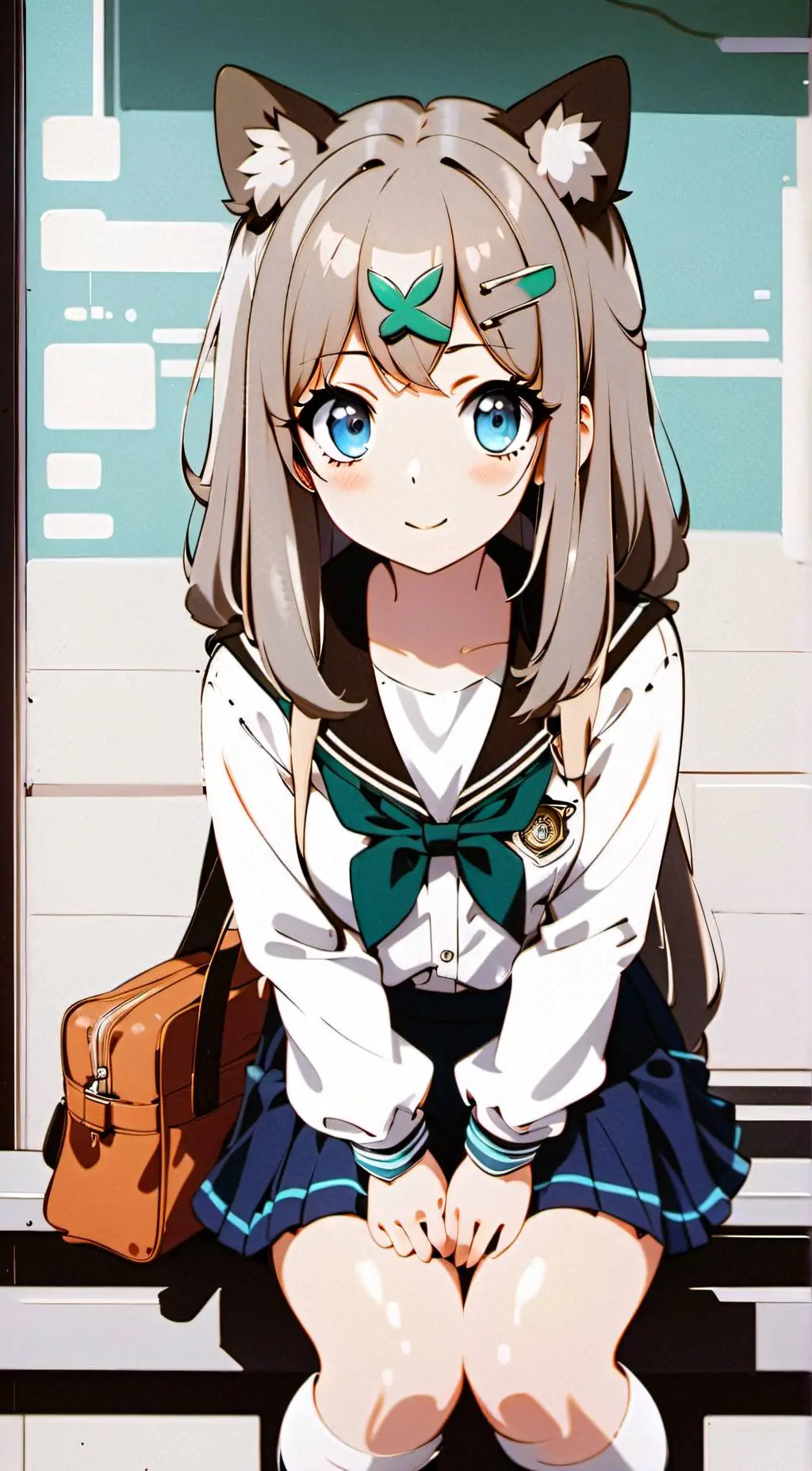 ai character: Rose background