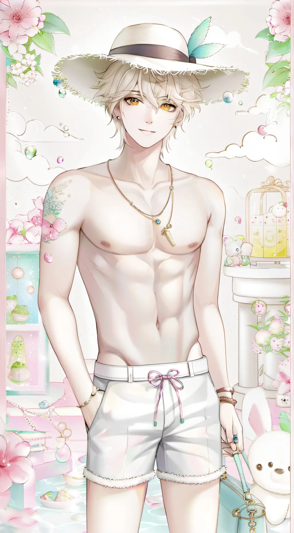 ai character: ꧁Ash꧂ background