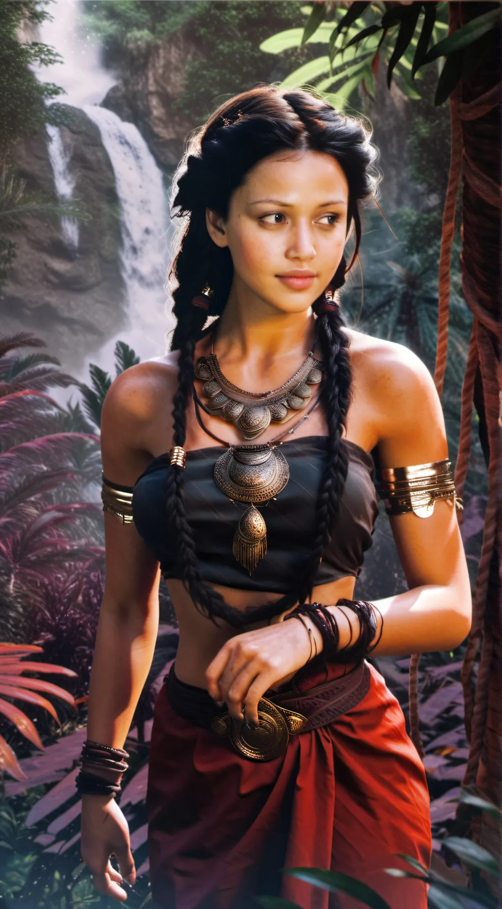 ai character: Cassia  background