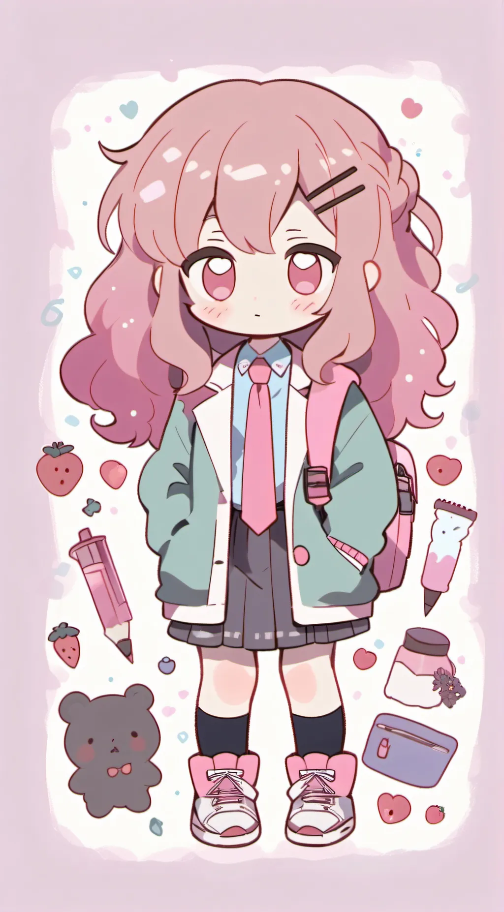 ai character: miles background