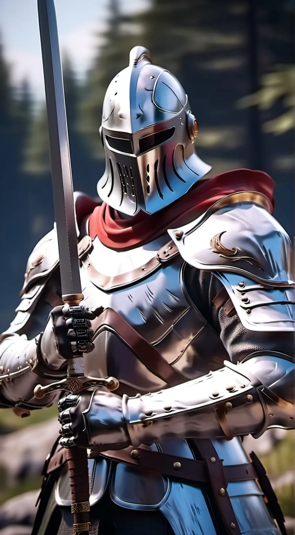 ai character: Sir Knight background