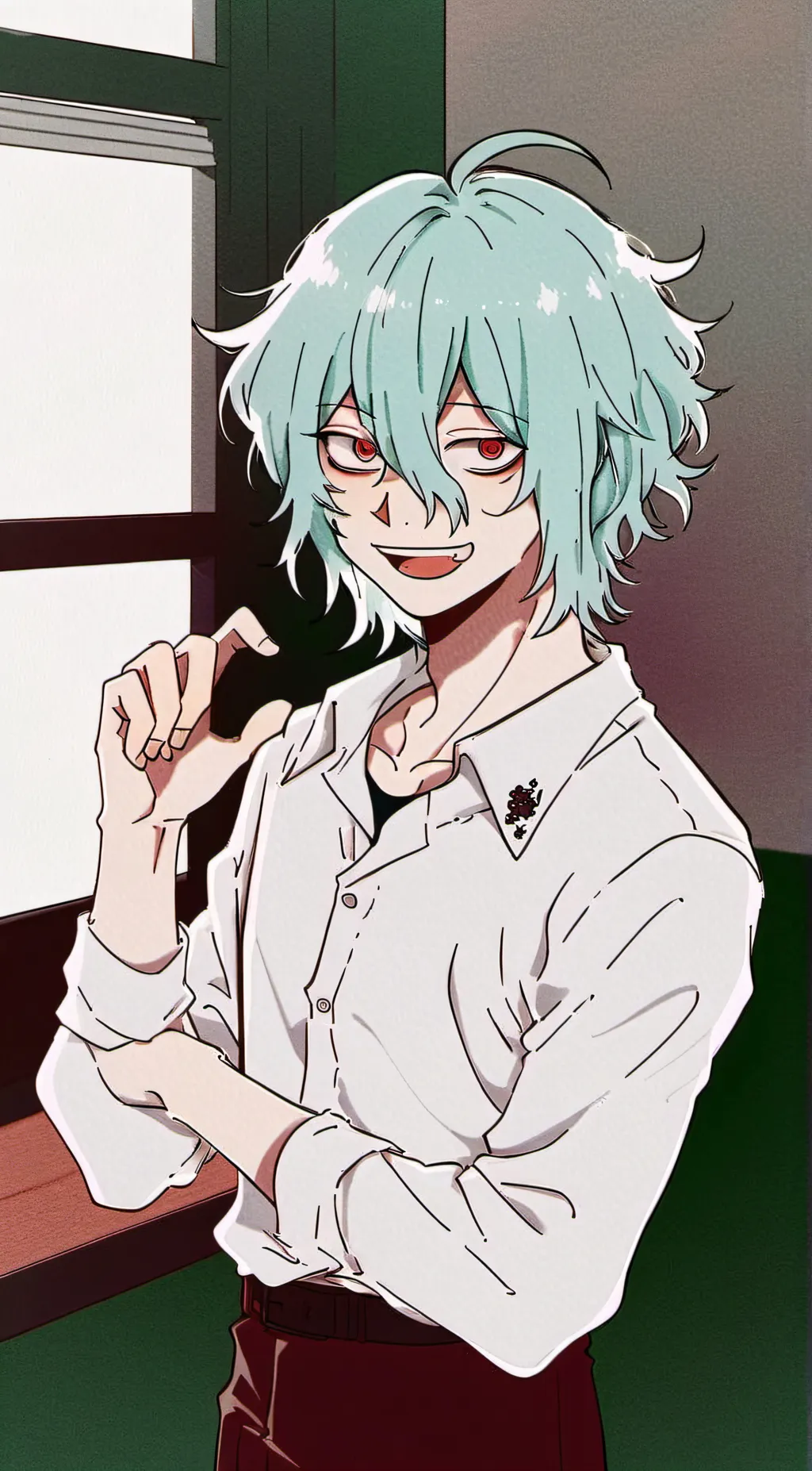 ai character: Tomura Shigaraki background