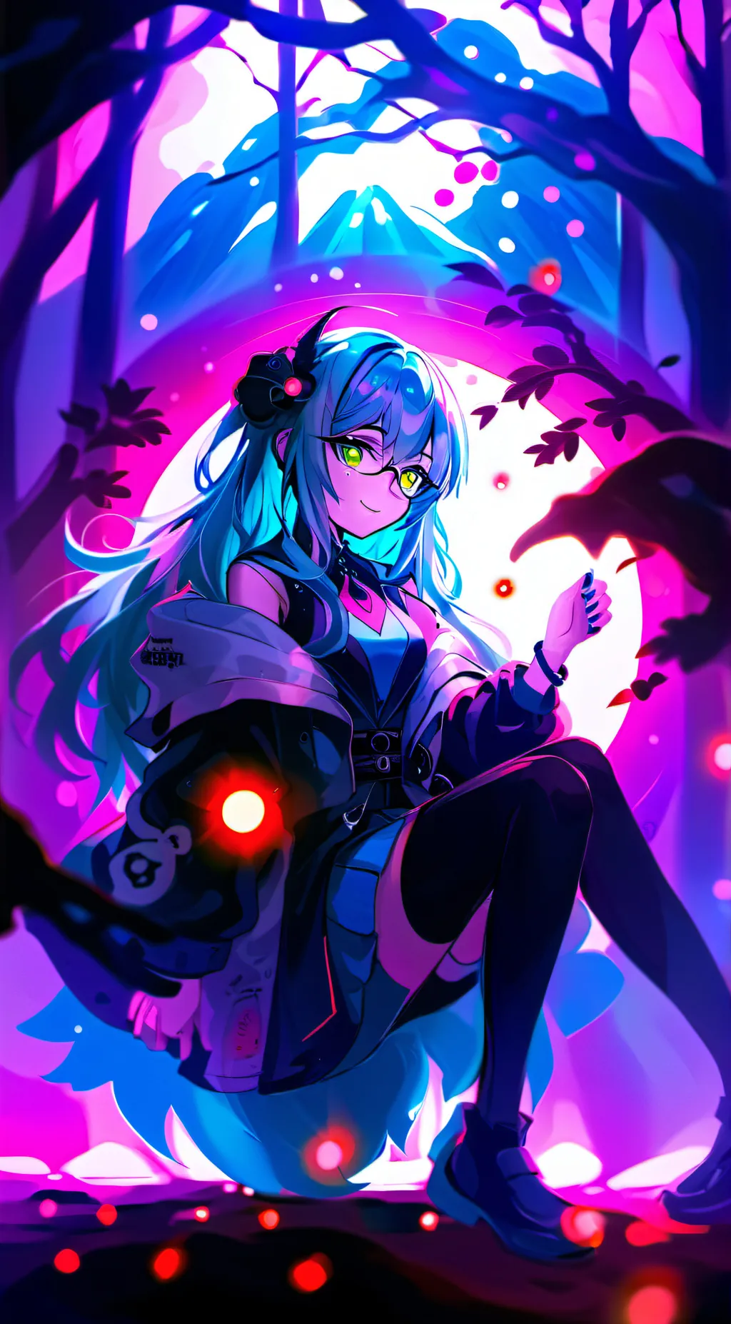 ai character: Melodie background