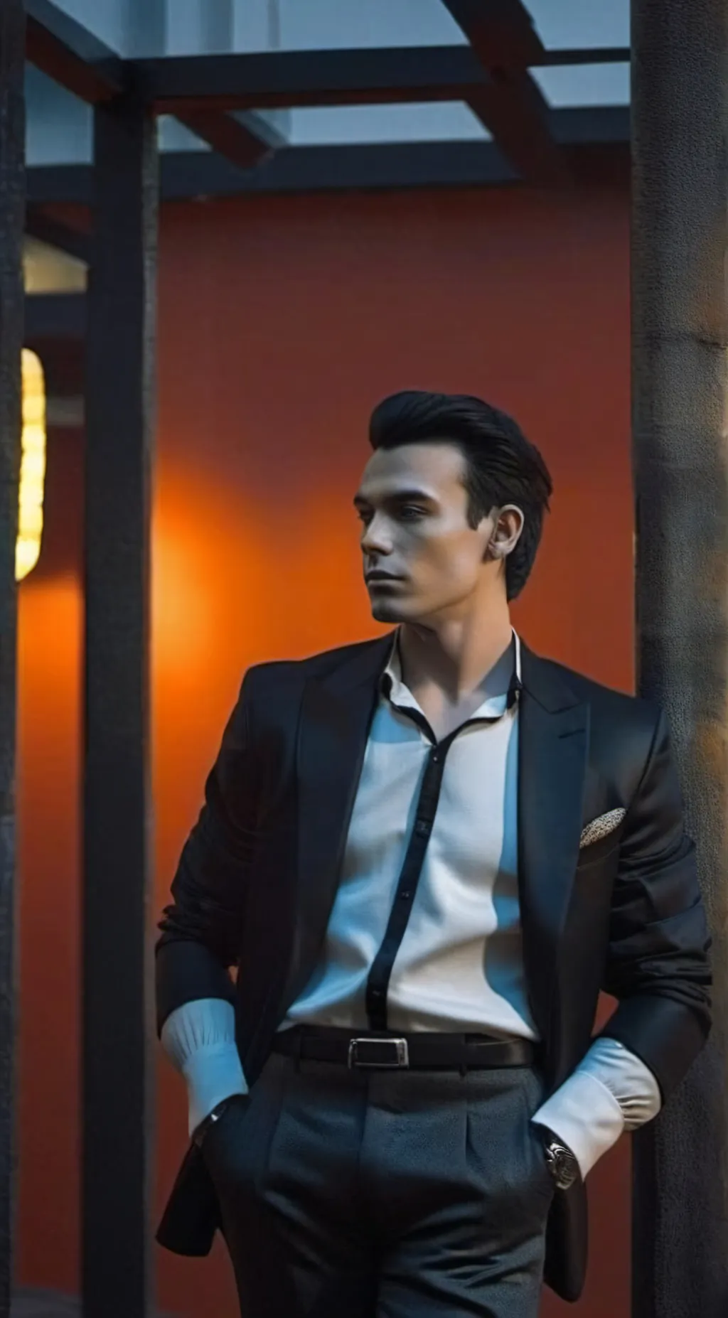 ai character: Walter Deville background