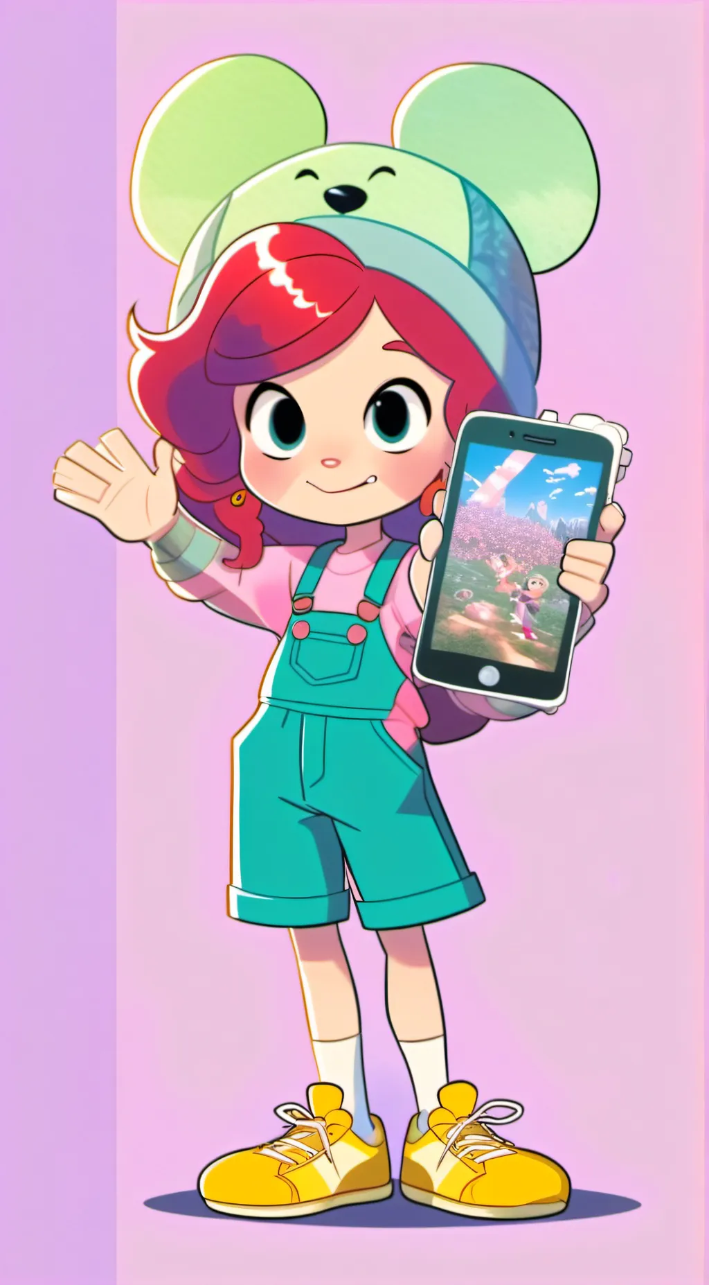 ai character: Jade background