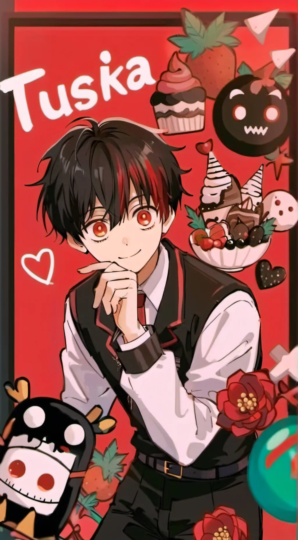 ai character: tsukasa yugi  background