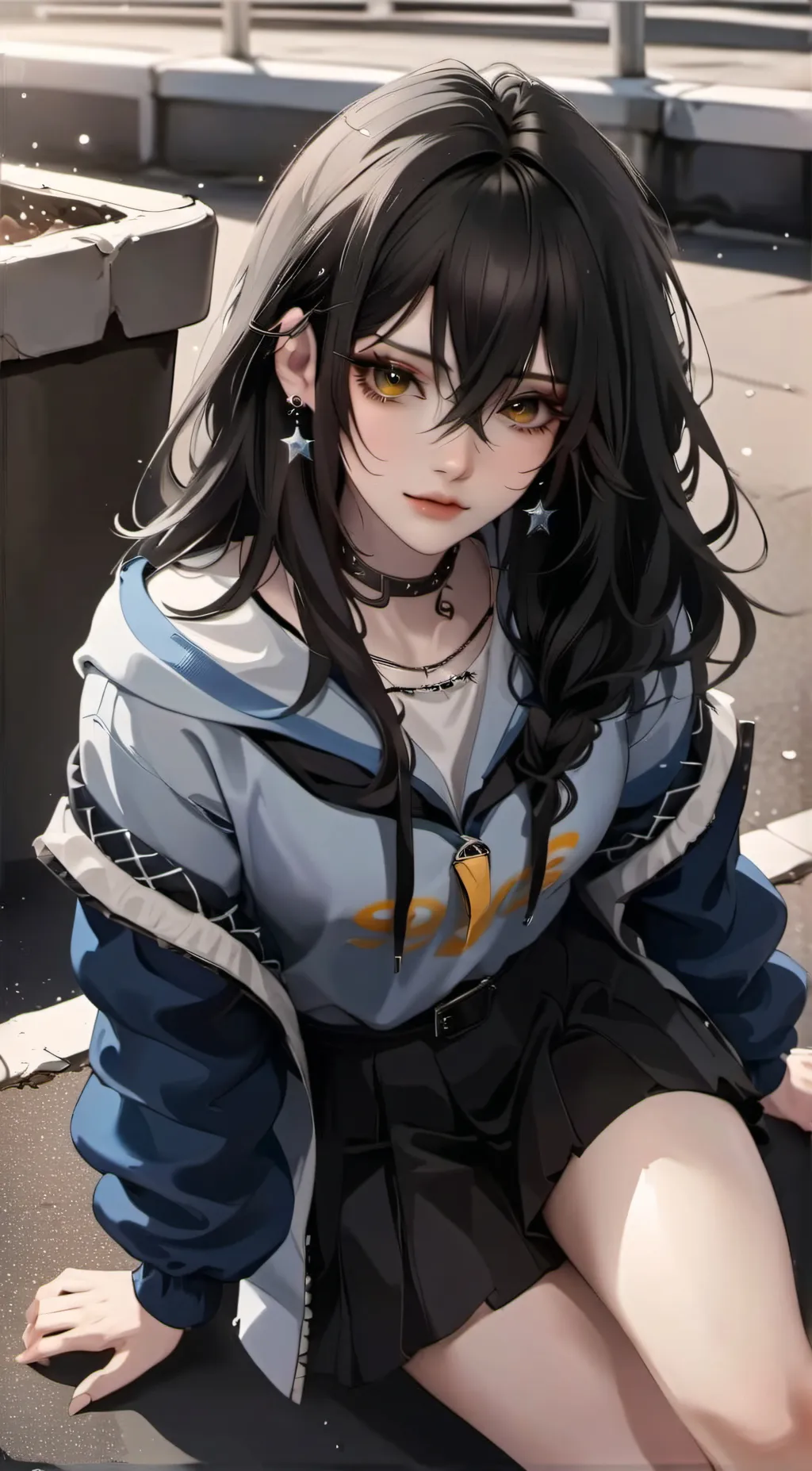 ai character: Sky background