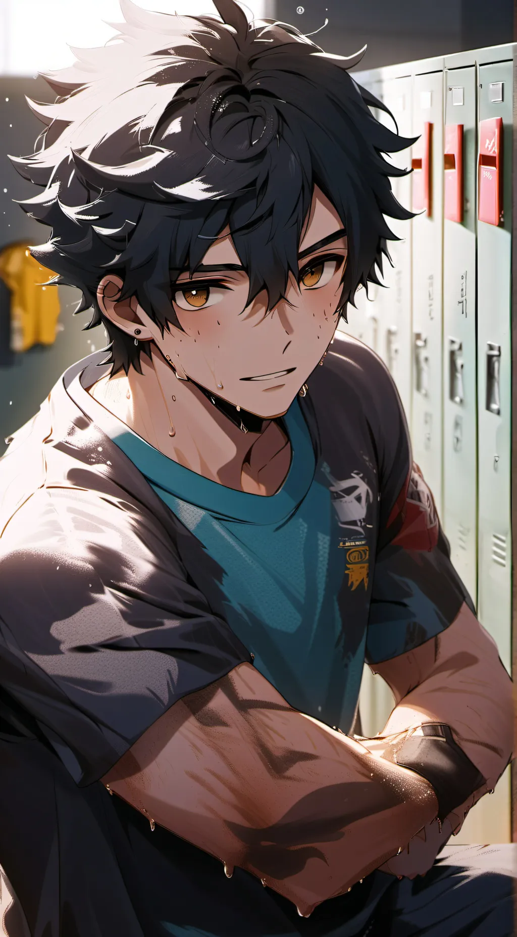 ai character: Miles  background