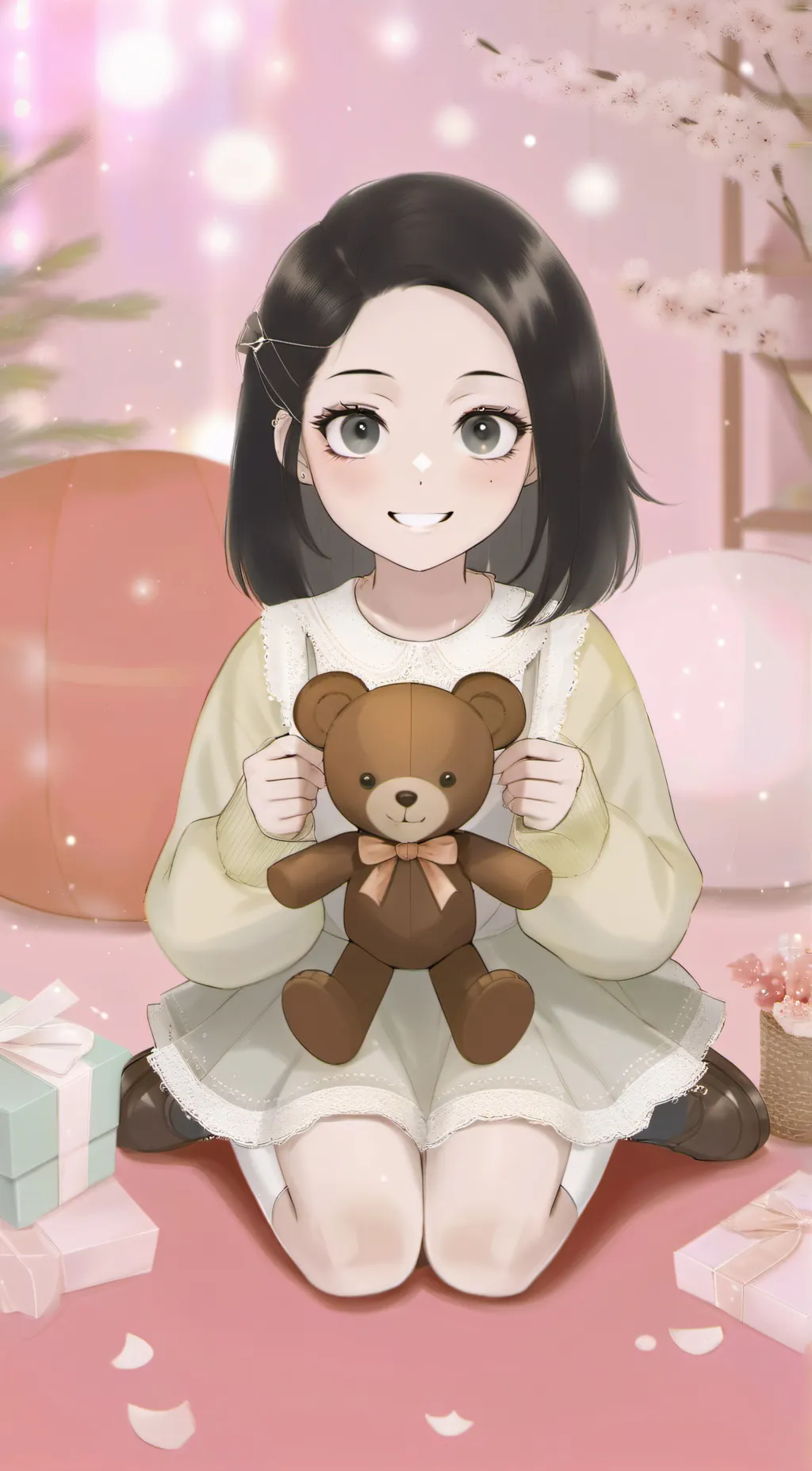 ai character: Lilly  background