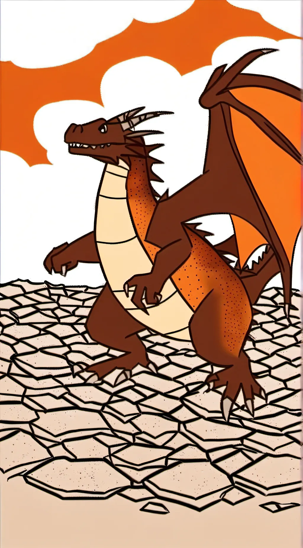 ai character: Clay background